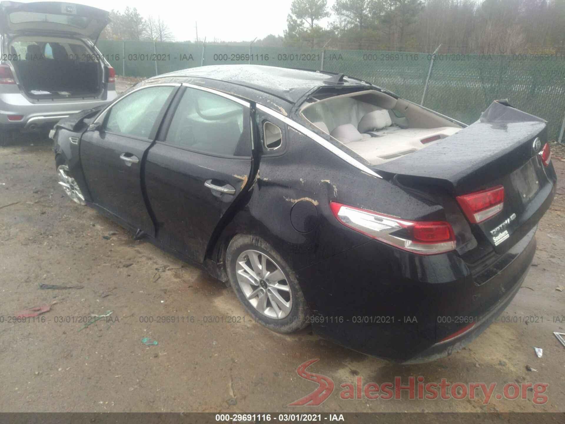 5XXGT4L38GG020640 2016 KIA OPTIMA