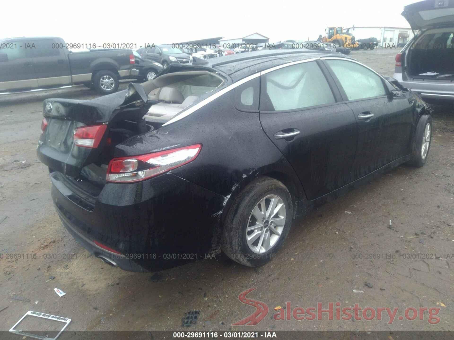 5XXGT4L38GG020640 2016 KIA OPTIMA