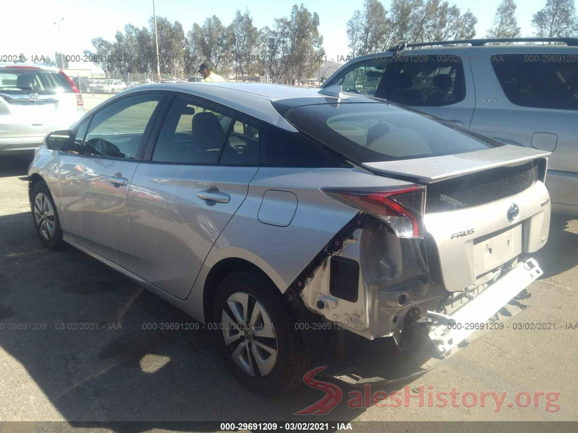 JTDKARFU2G3024863 2016 TOYOTA PRIUS