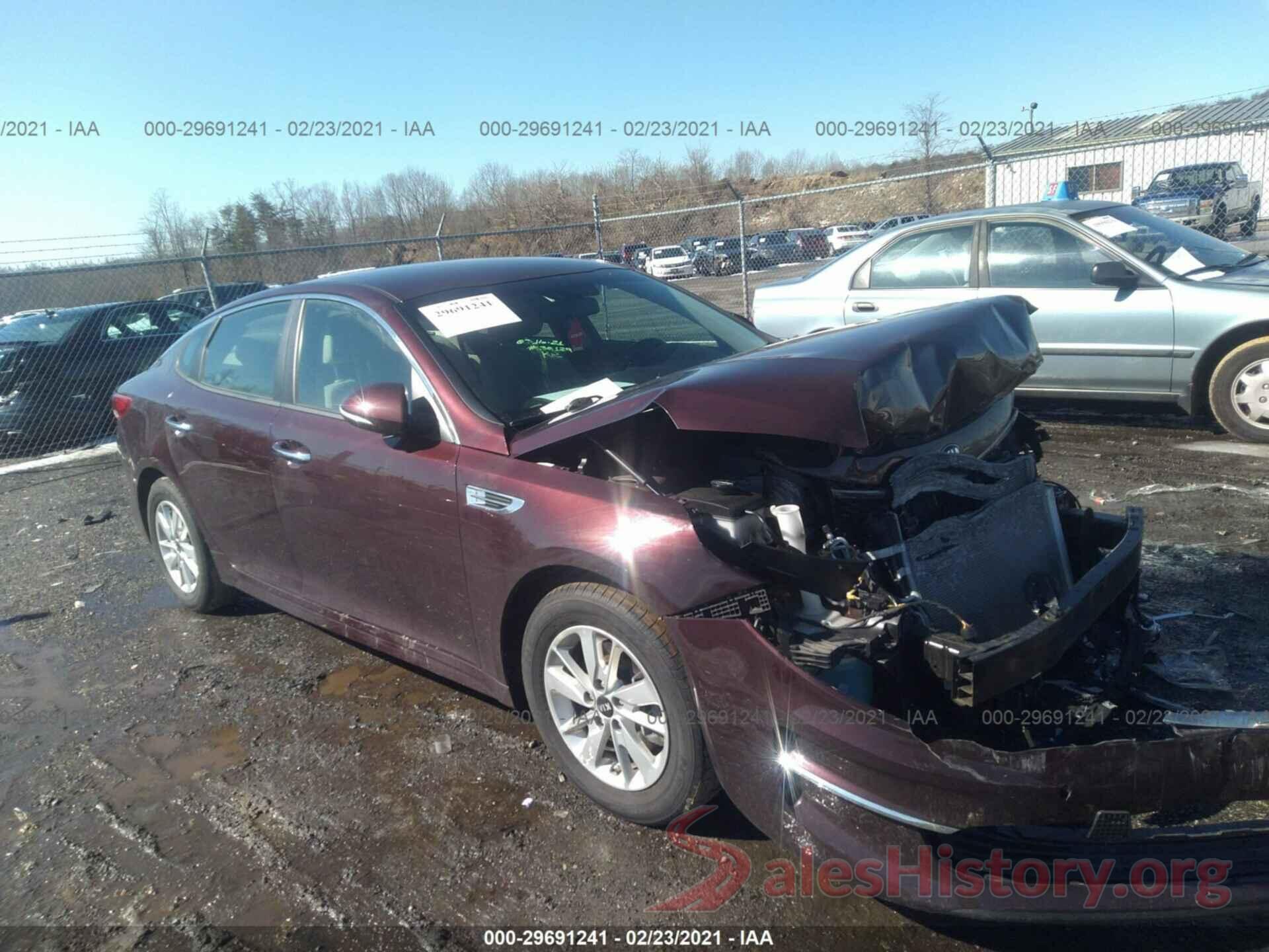 5XXGT4L3XJG231054 2018 KIA OPTIMA