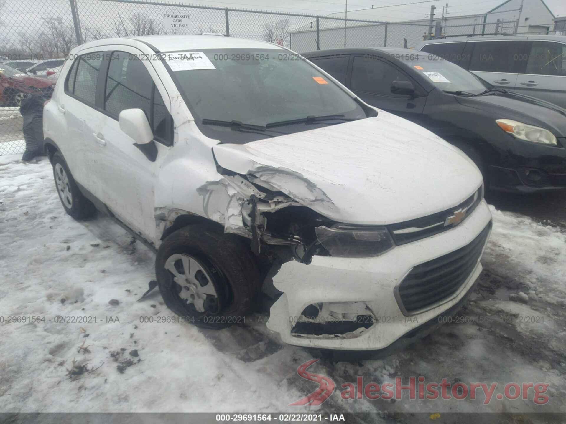 KL7CJKSB8JB525931 2018 CHEVROLET TRAX