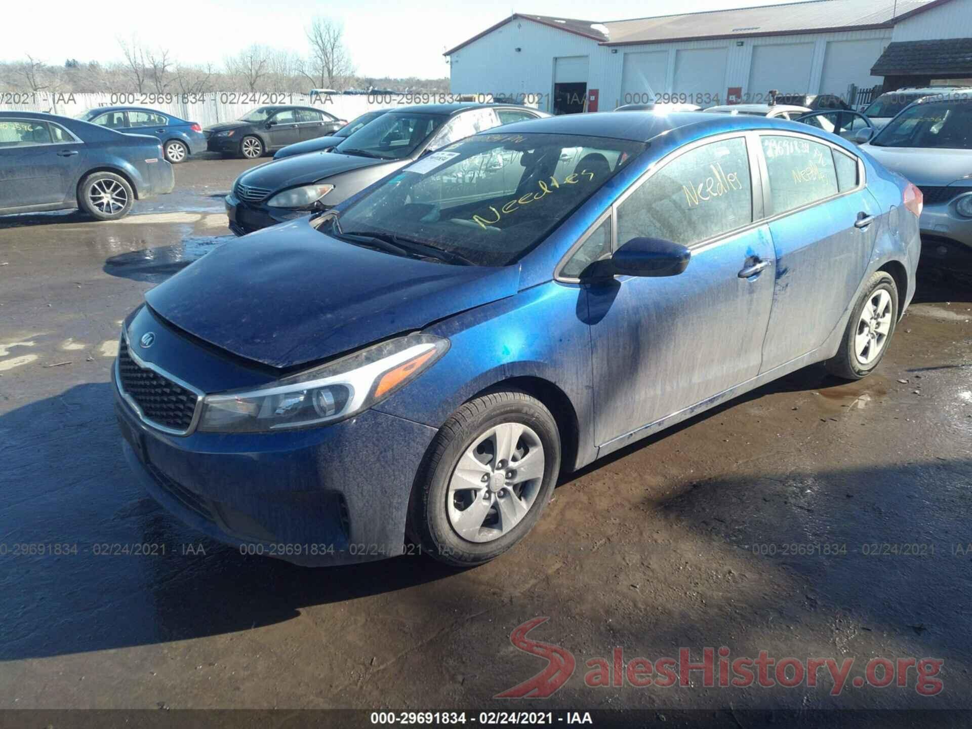 3KPFL4A77JE232754 2018 KIA FORTE