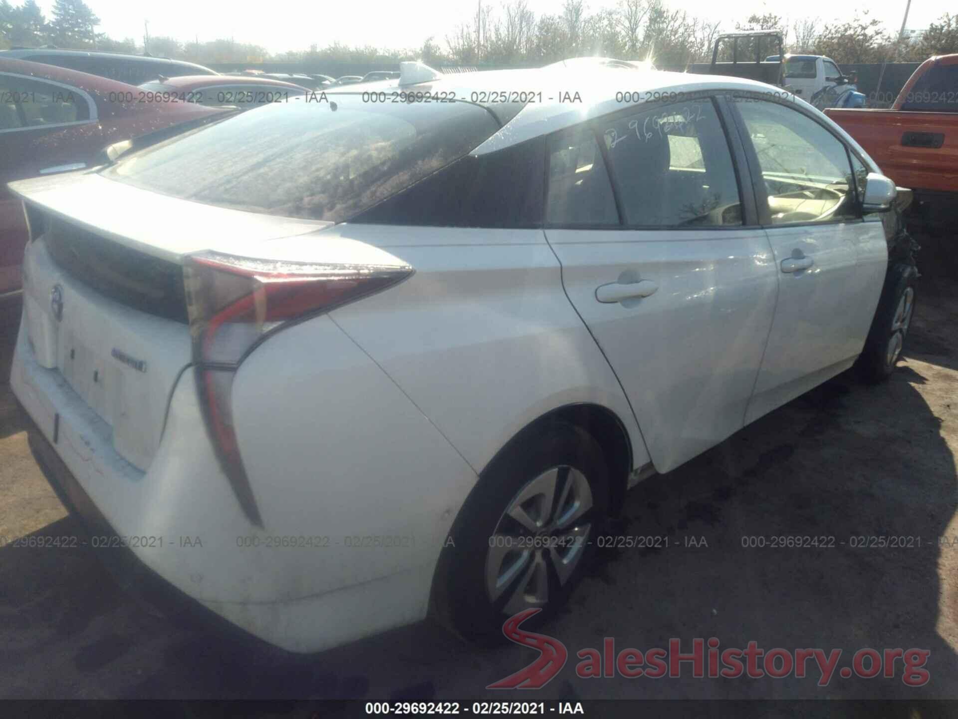 JTDKBRFU0H3046889 2017 TOYOTA PRIUS