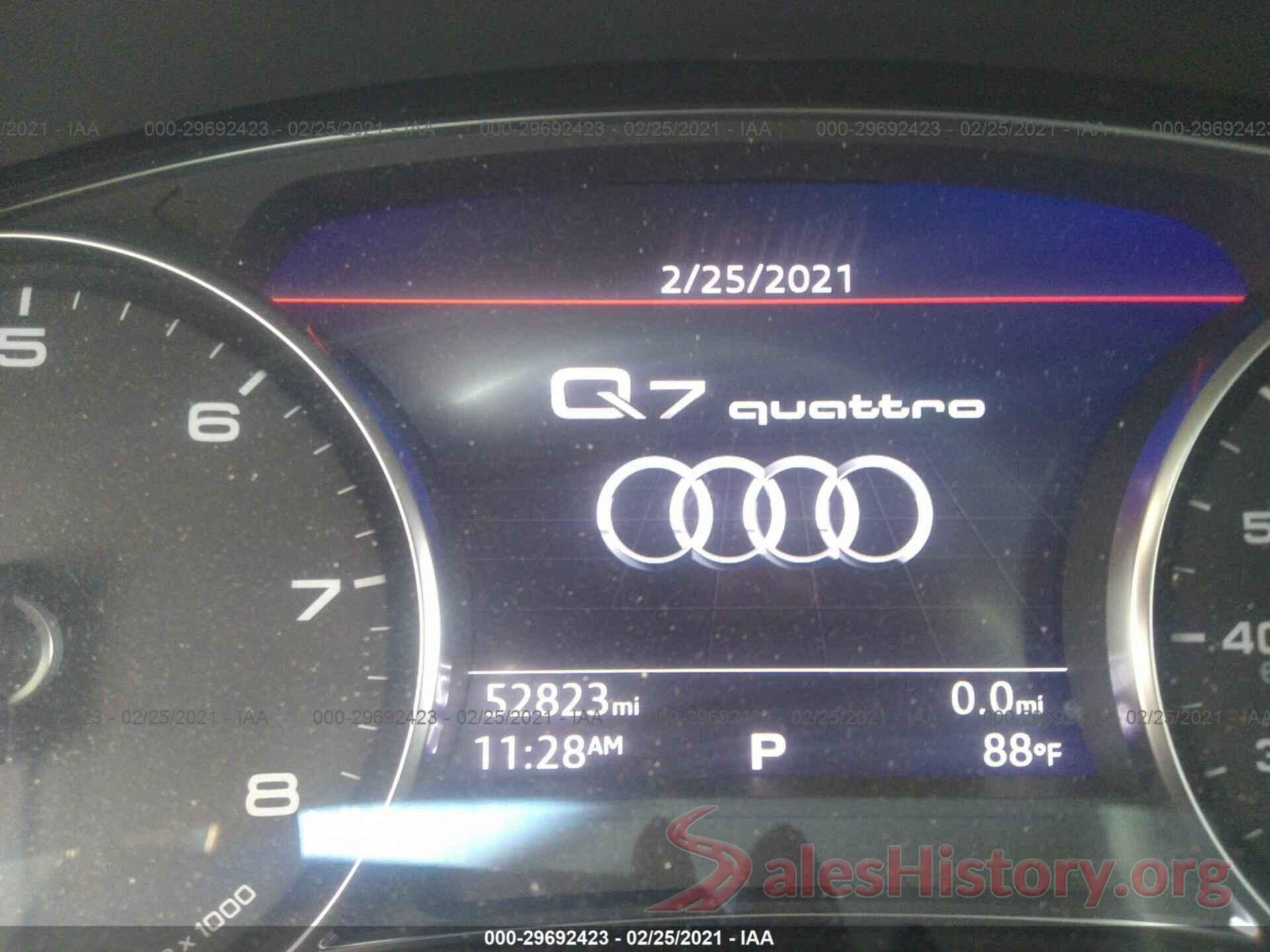 WA1AHAF71KD025566 2019 AUDI Q7