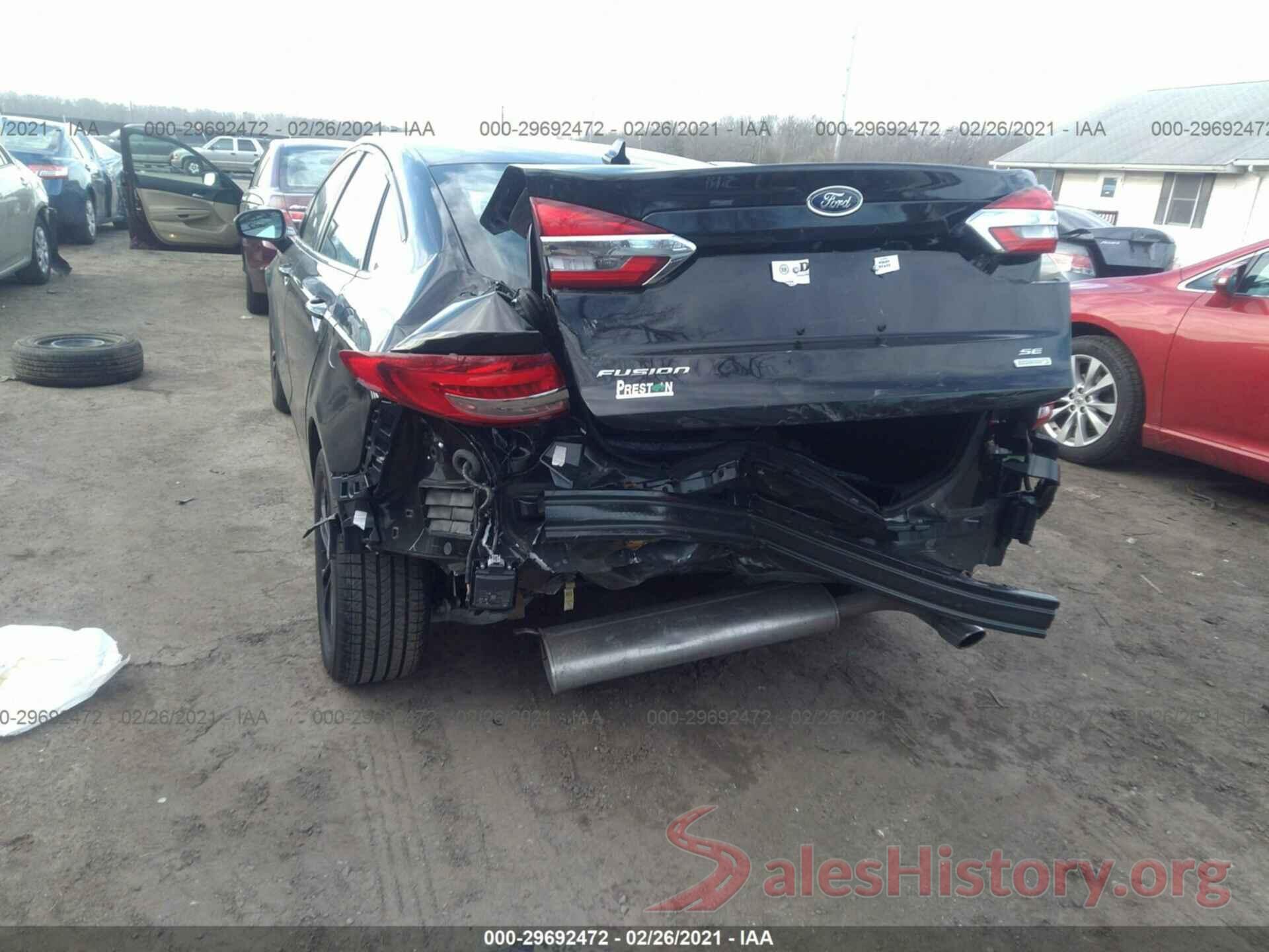 3FA6P0HD8LR122953 2020 FORD FUSION