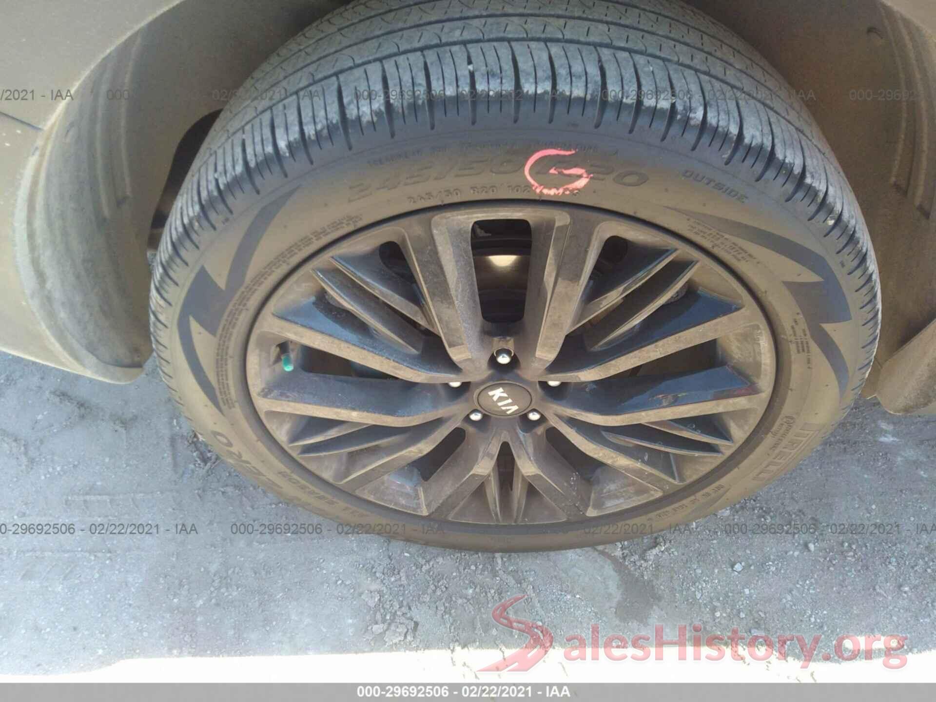 5XYP54HC0LG027445 2020 KIA TELLURIDE