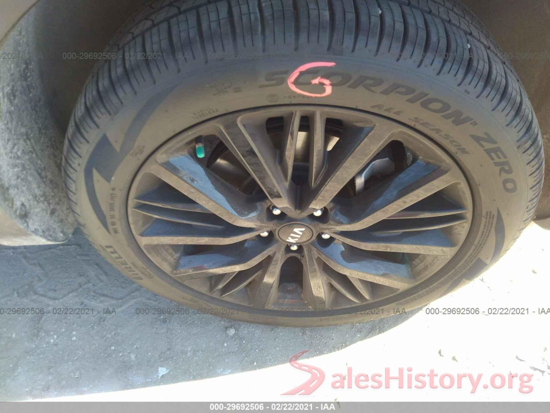 5XYP54HC0LG027445 2020 KIA TELLURIDE