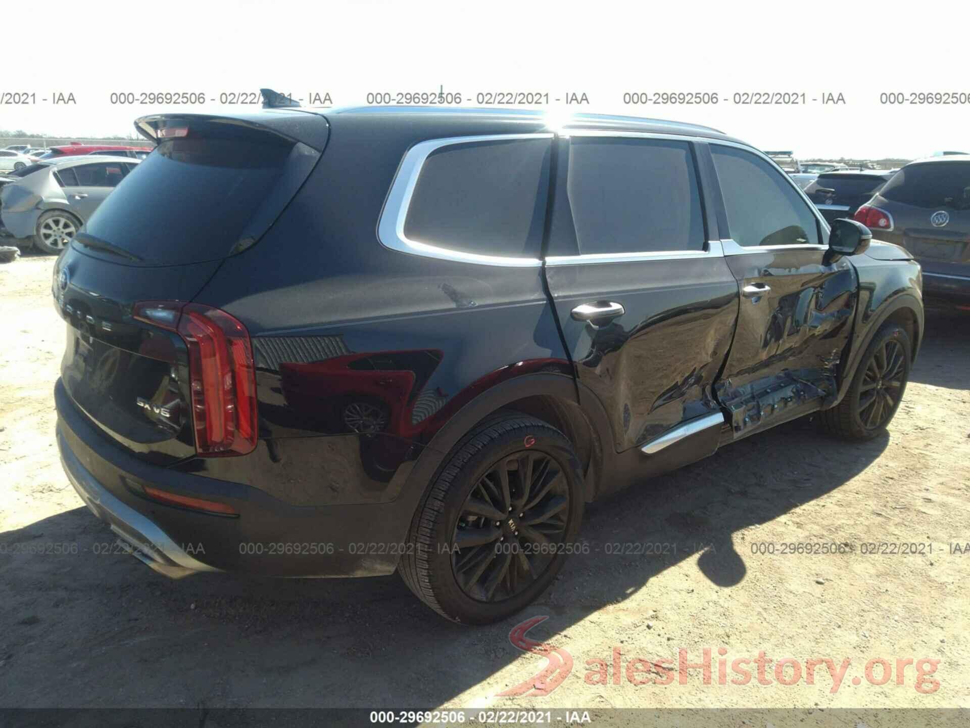 5XYP54HC0LG027445 2020 KIA TELLURIDE