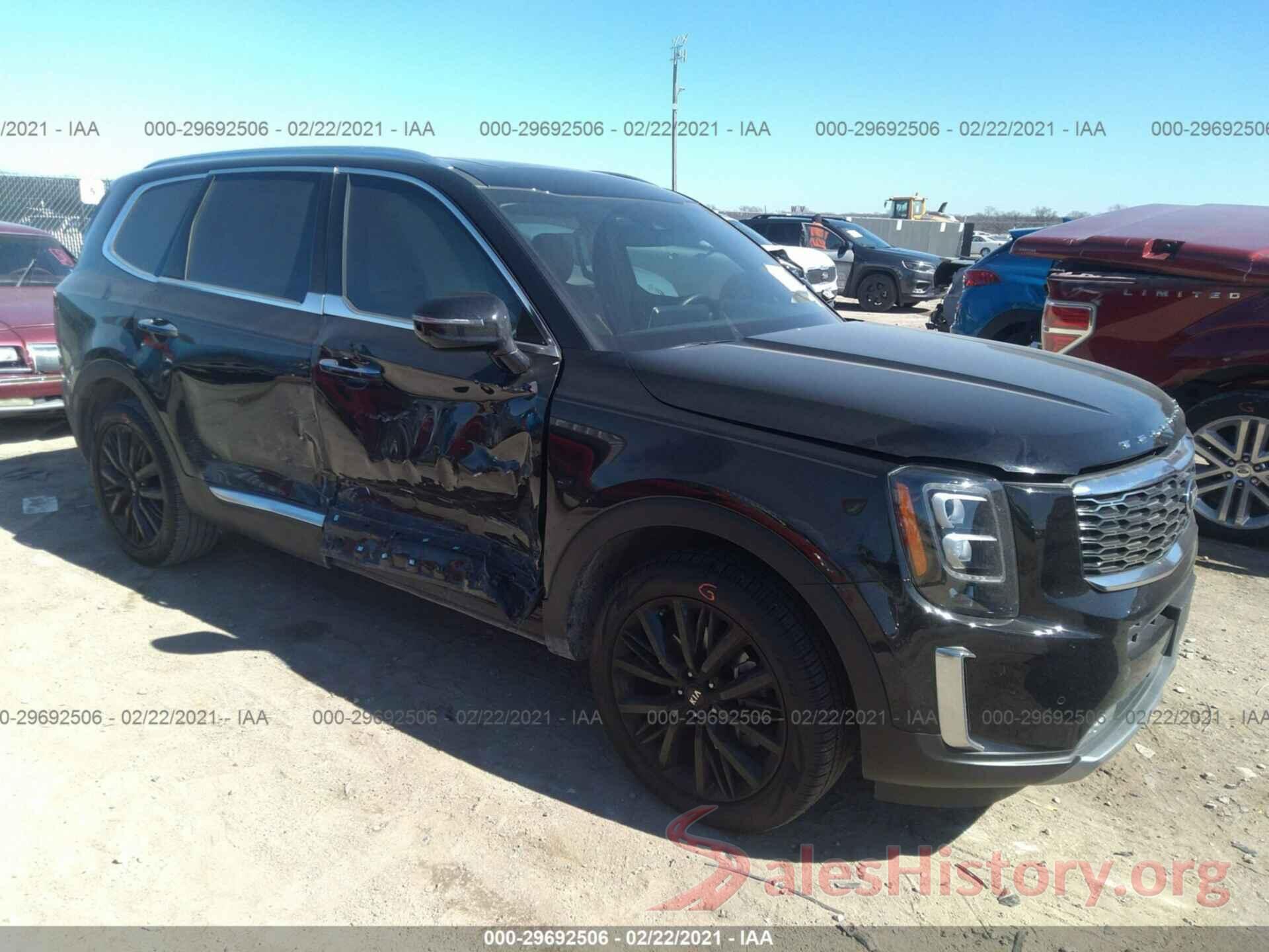 5XYP54HC0LG027445 2020 KIA TELLURIDE