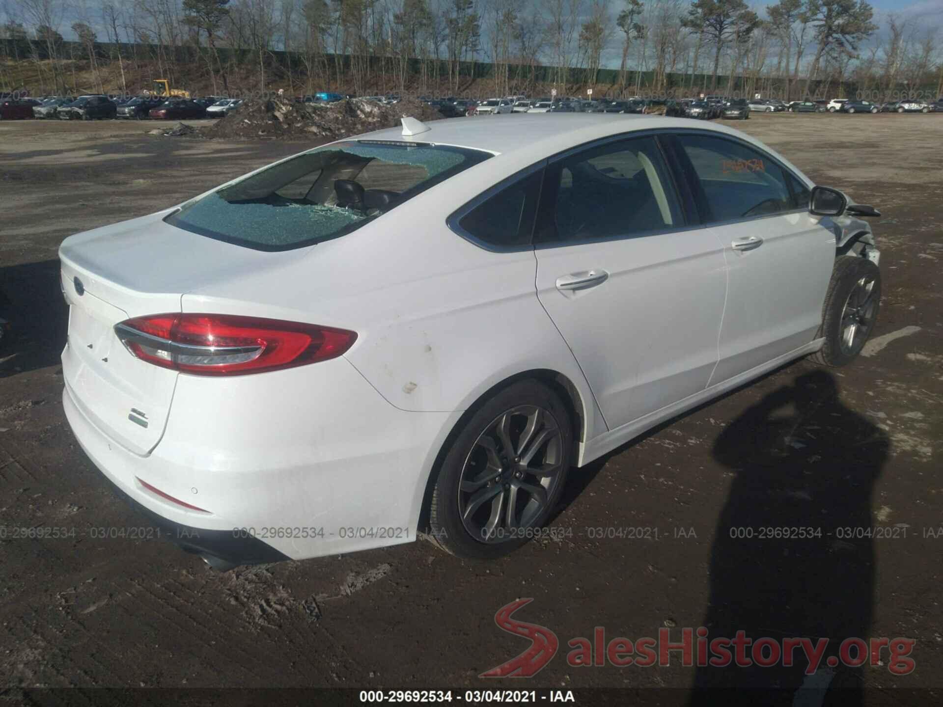 3FA6P0CD6KR109060 2019 FORD FUSION