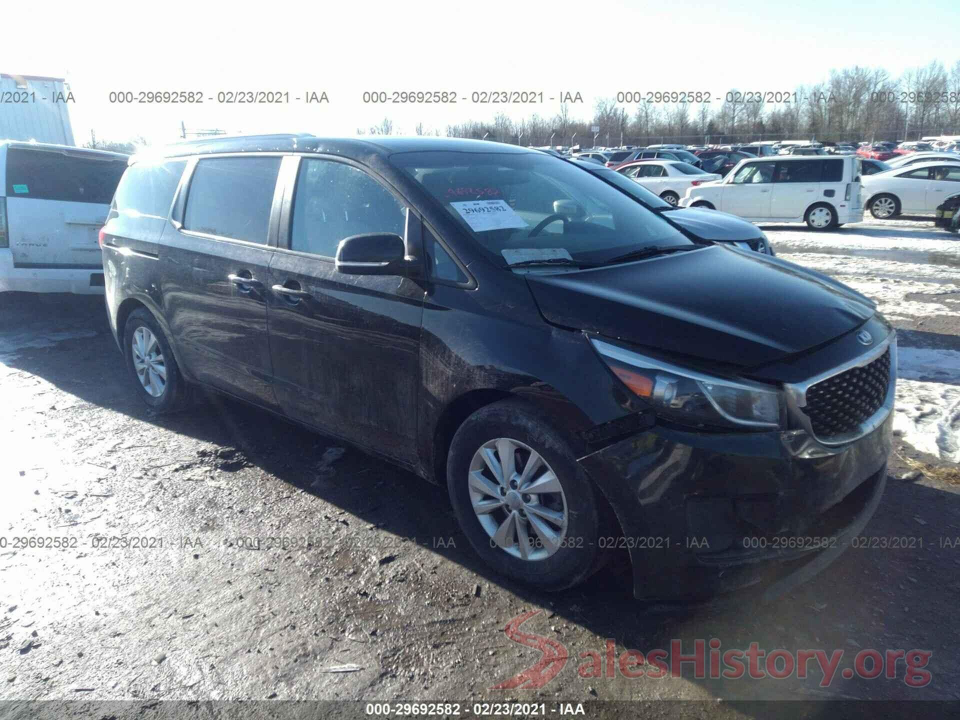 KNDMB5C18G6196127 2016 KIA SEDONA