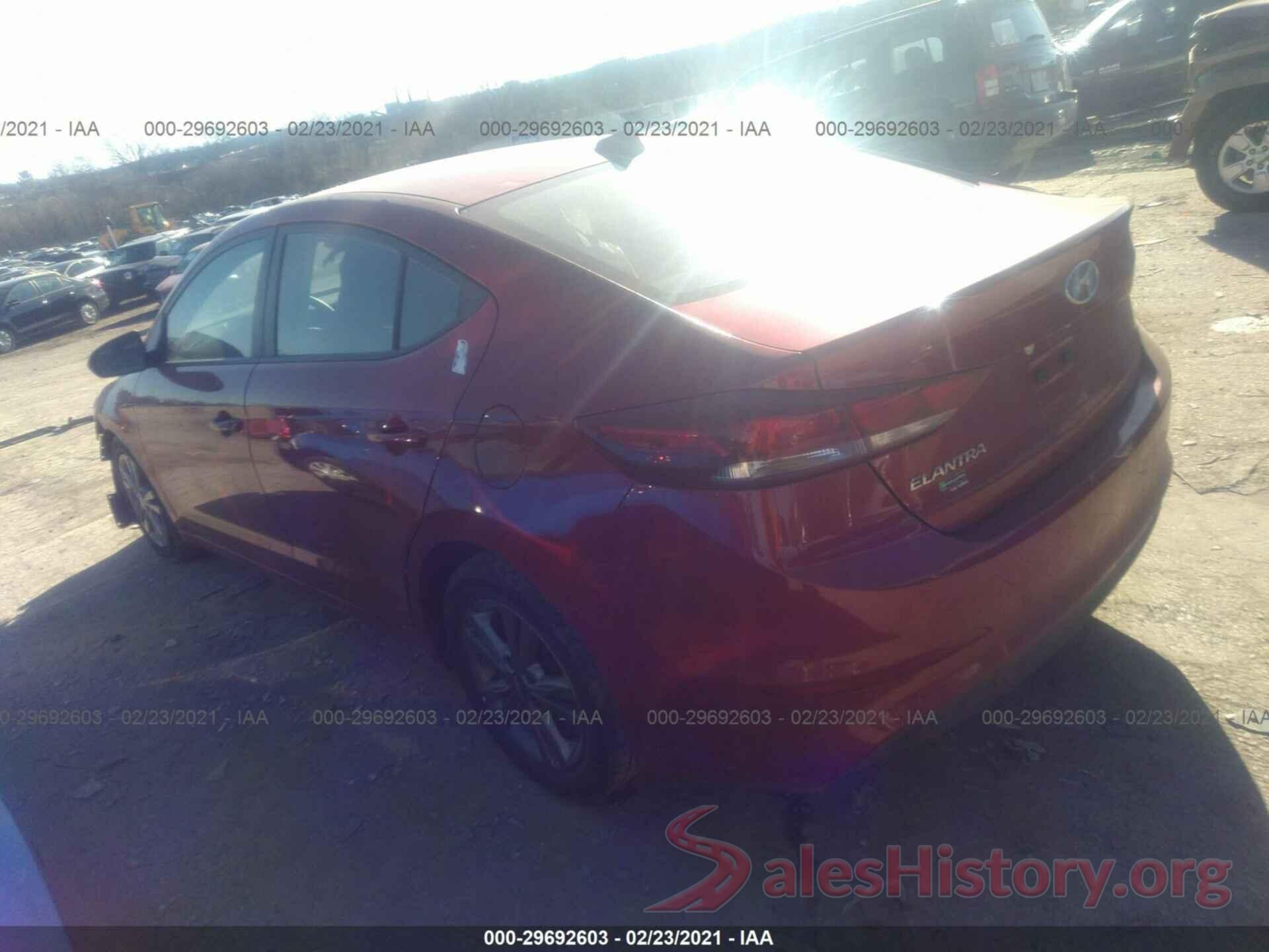 5NPD84LF9JH329754 2018 HYUNDAI ELANTRA