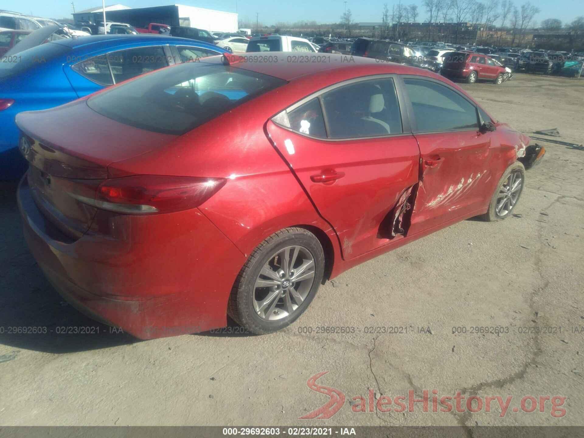 5NPD84LF9JH329754 2018 HYUNDAI ELANTRA