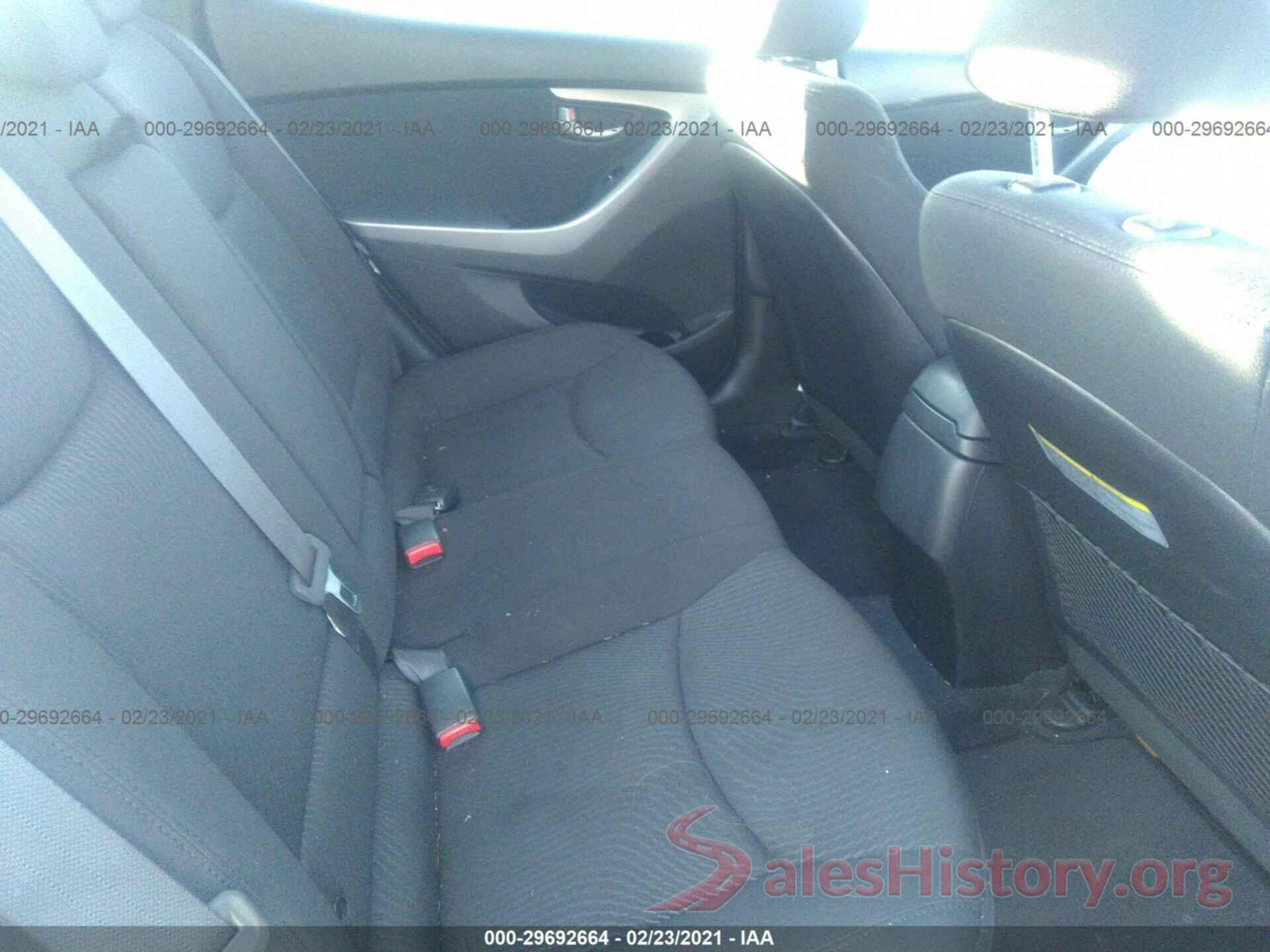 KMHDH4AE0GU623306 2016 HYUNDAI ELANTRA