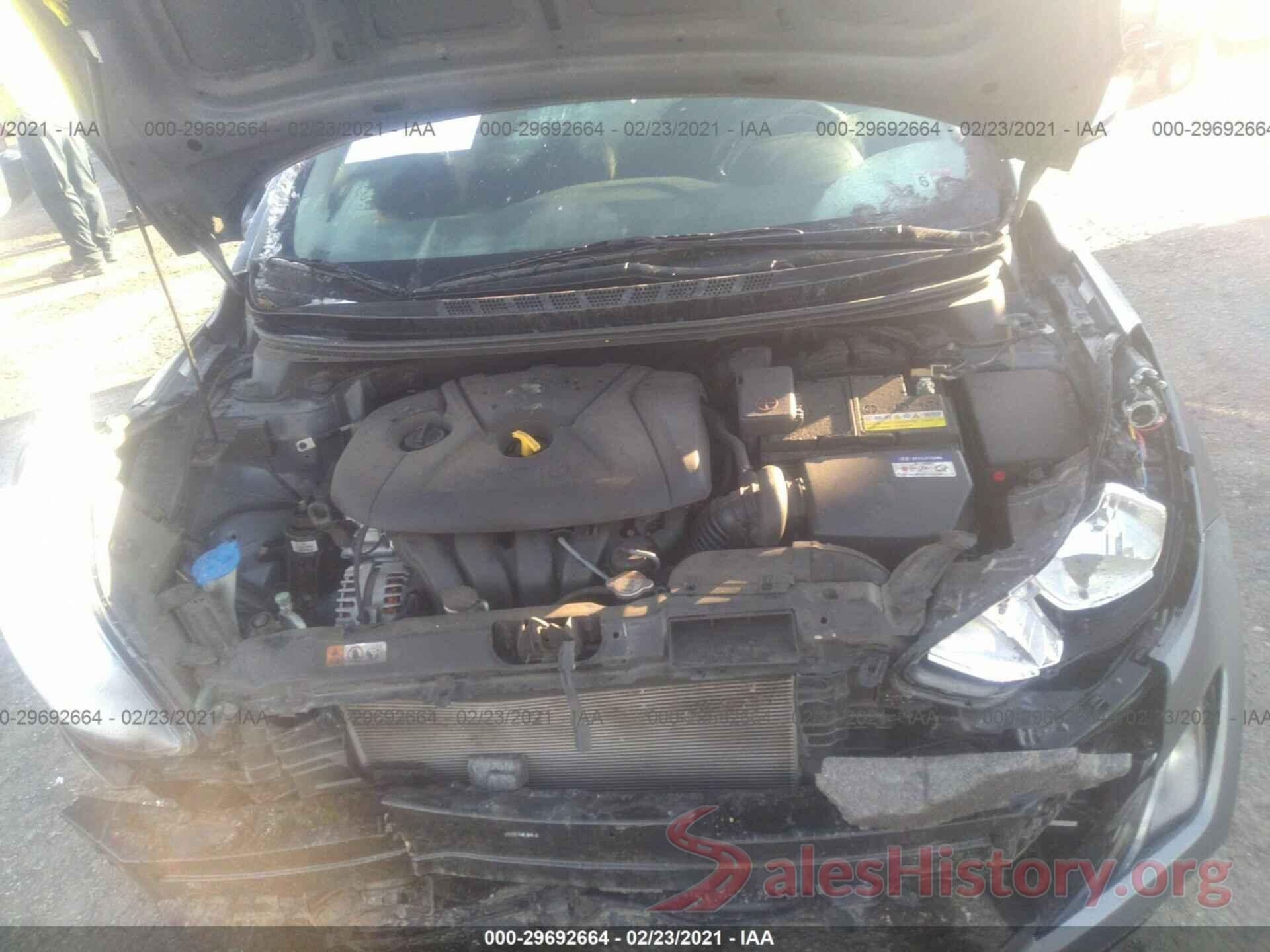 KMHDH4AE0GU623306 2016 HYUNDAI ELANTRA