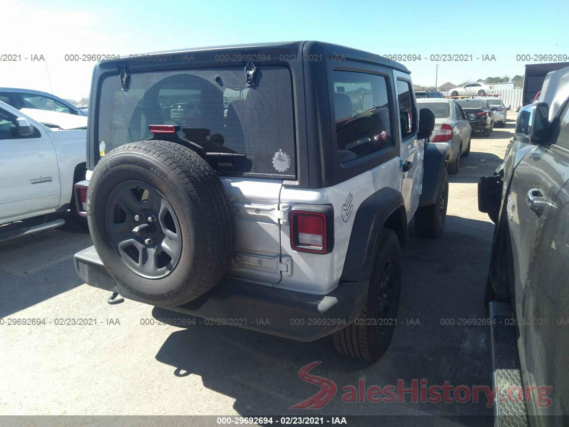 1C4GJXAN7JW200998 2018 JEEP WRANGLER