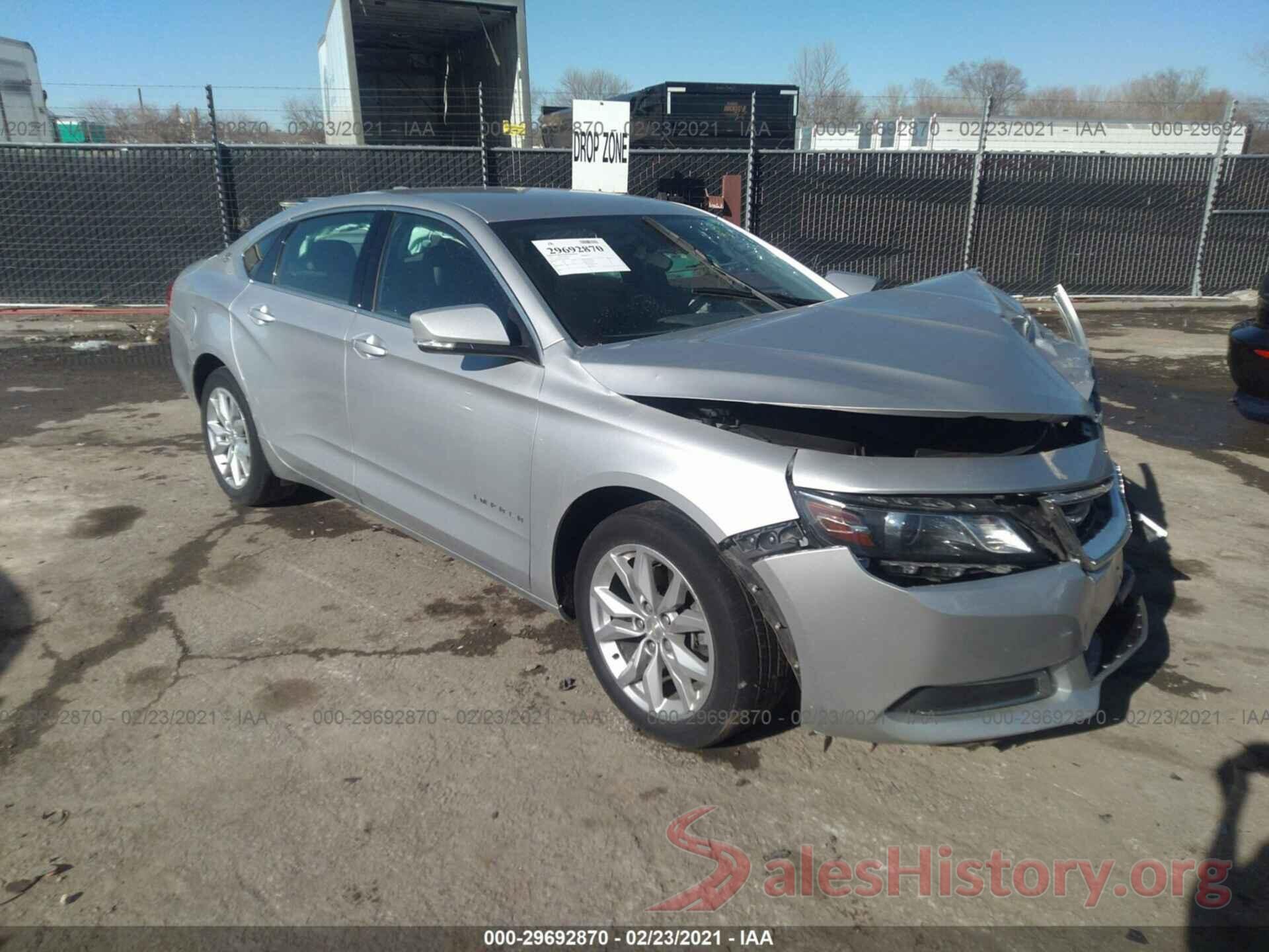 2G1105S38H9100284 2017 CHEVROLET IMPALA