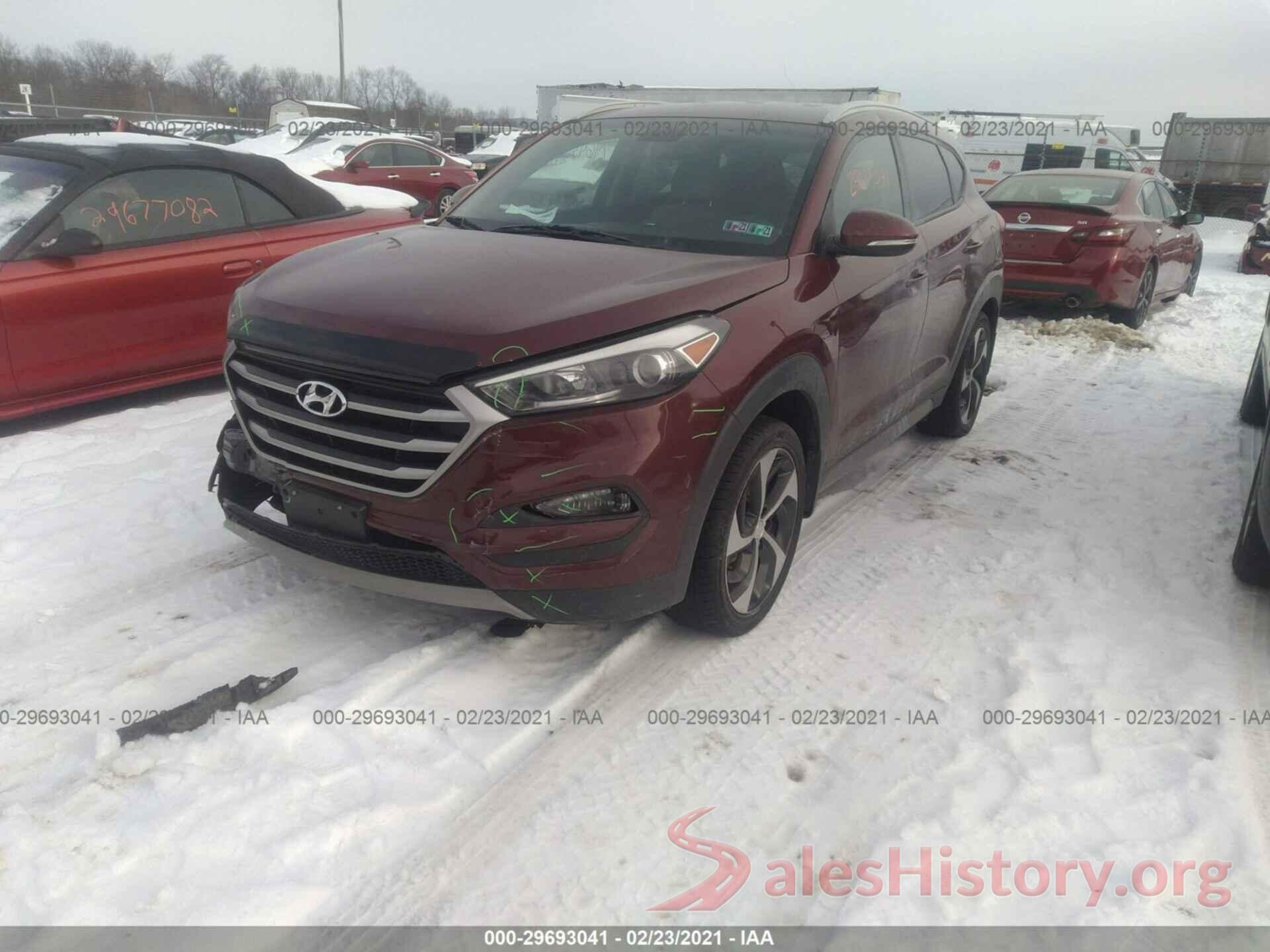 KM8J3CA28HU339957 2017 HYUNDAI TUCSON