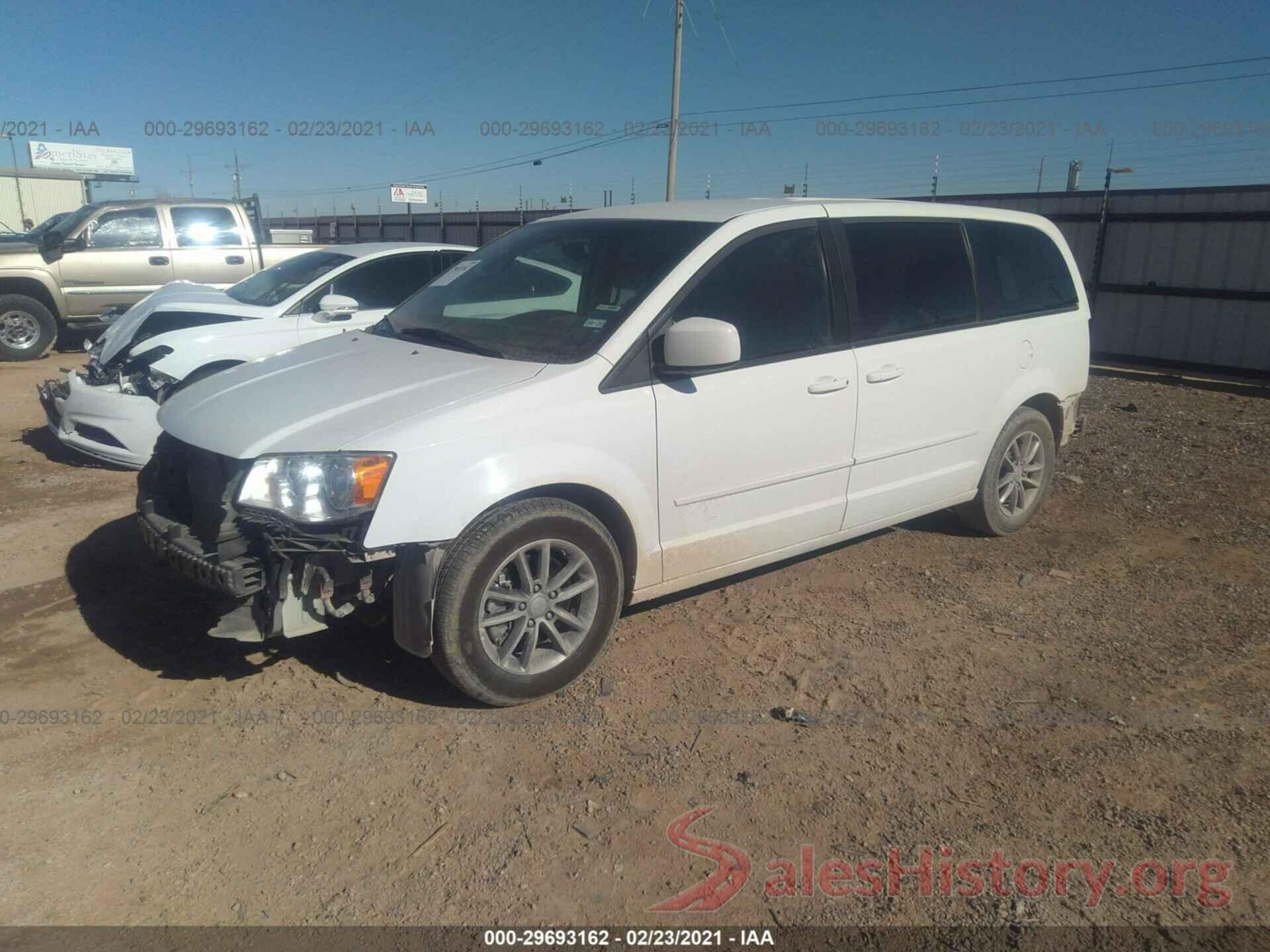 2C4RDGBG2GR197476 2016 DODGE GRAND CARAVAN