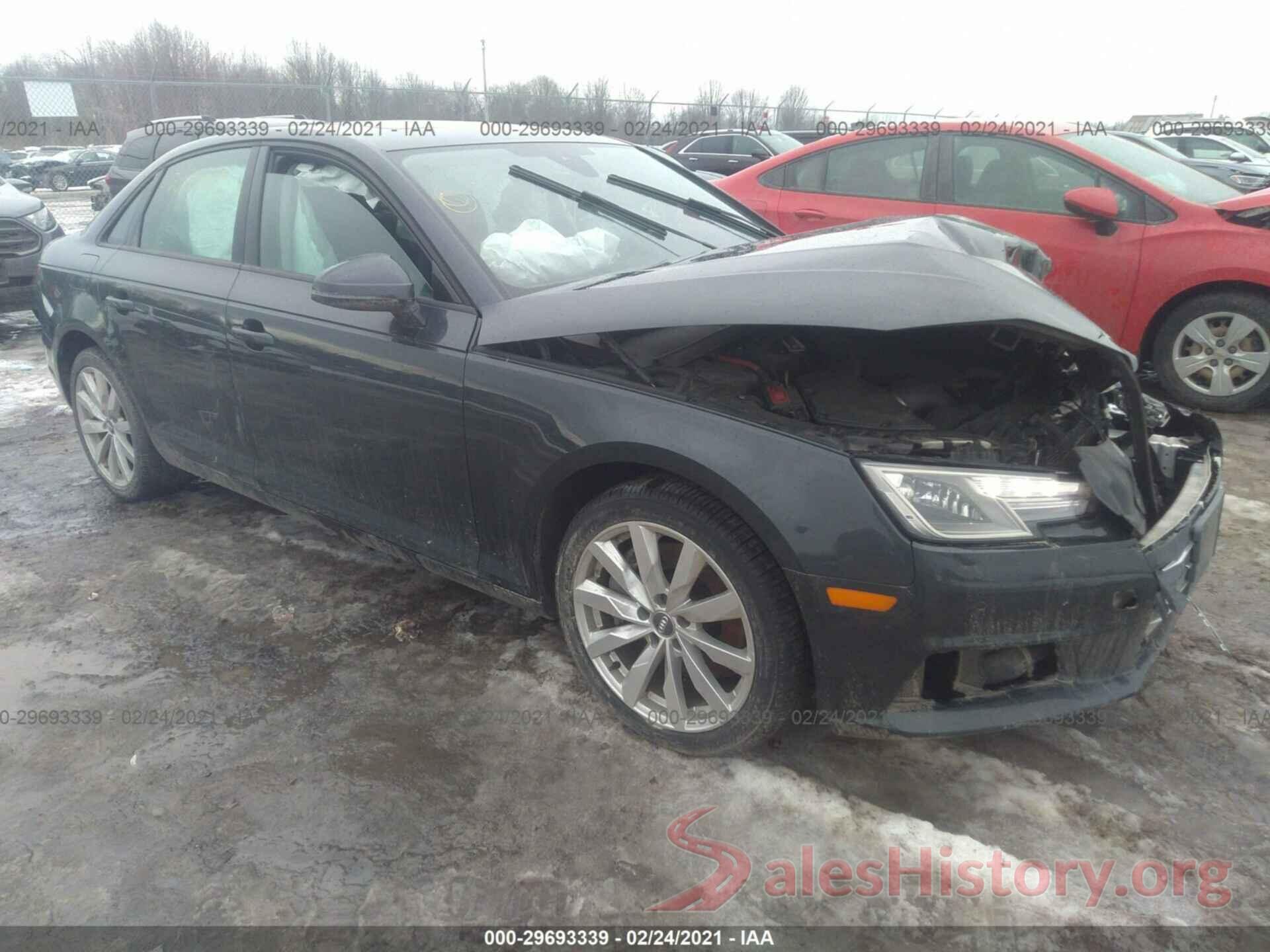 WAUANAF47HN009120 2017 AUDI A4