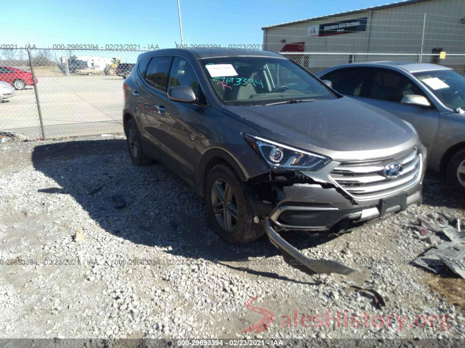 5NMZT3LB2JH078326 2018 HYUNDAI SANTA FE SPORT