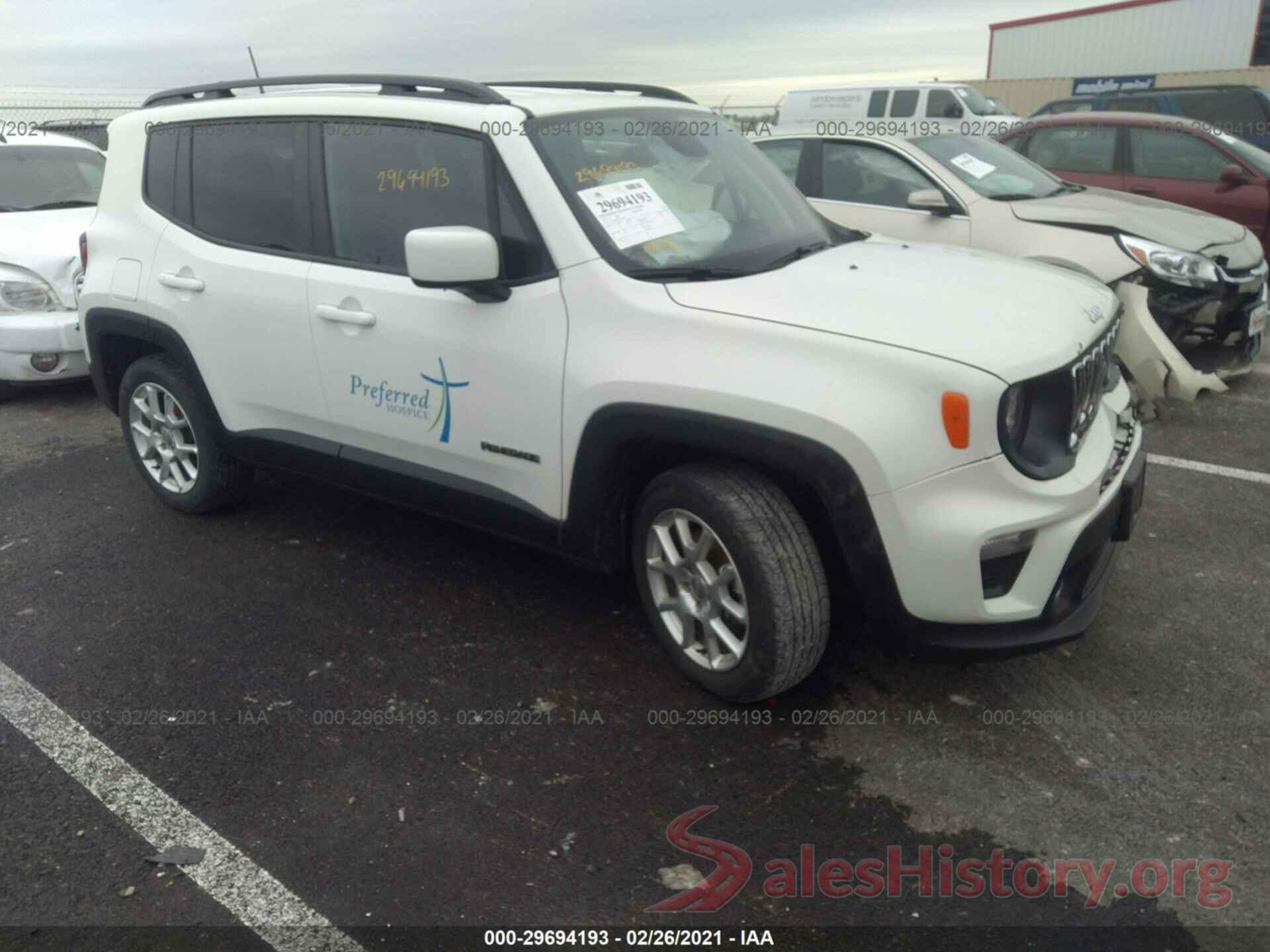 ZACNJABB9KPK03910 2019 JEEP RENEGADE