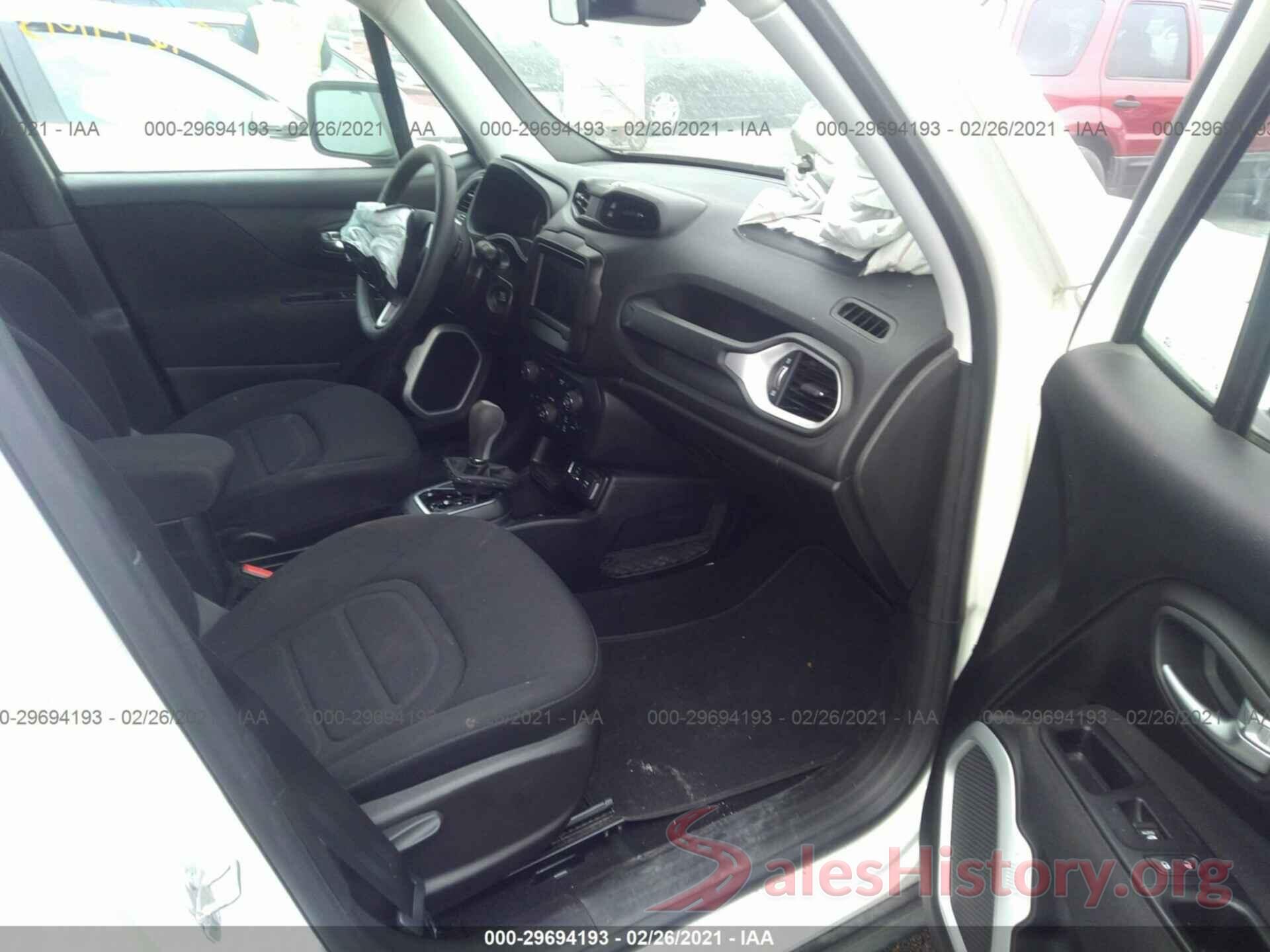 ZACNJABB9KPK03910 2019 JEEP RENEGADE