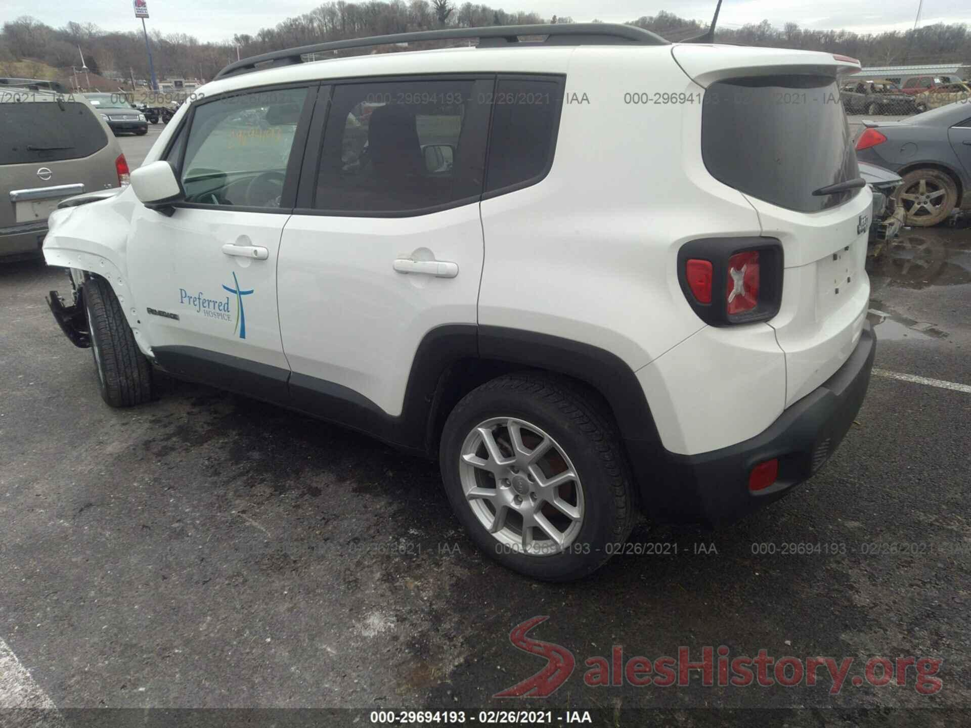 ZACNJABB9KPK03910 2019 JEEP RENEGADE