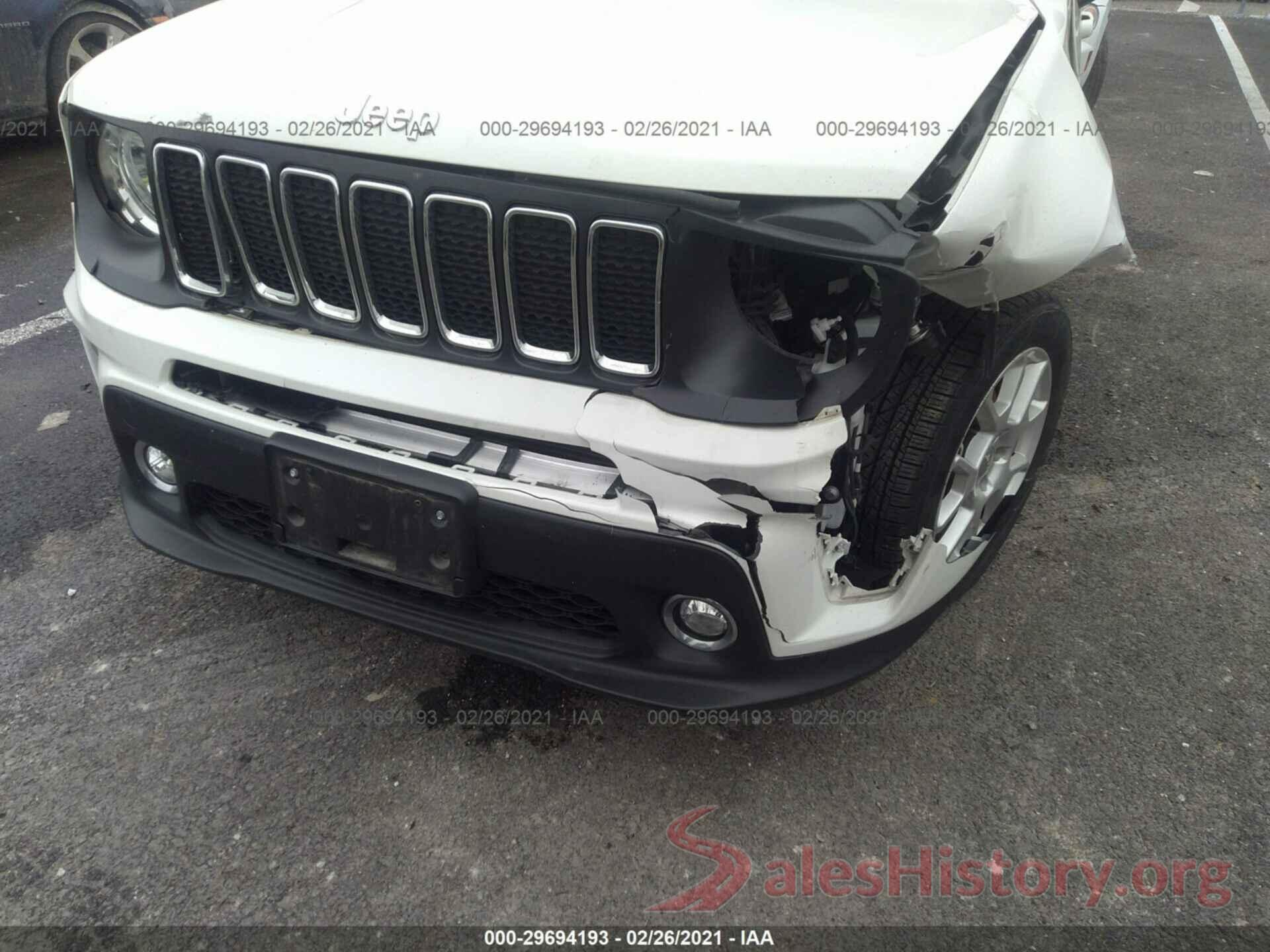 ZACNJABB9KPK03910 2019 JEEP RENEGADE