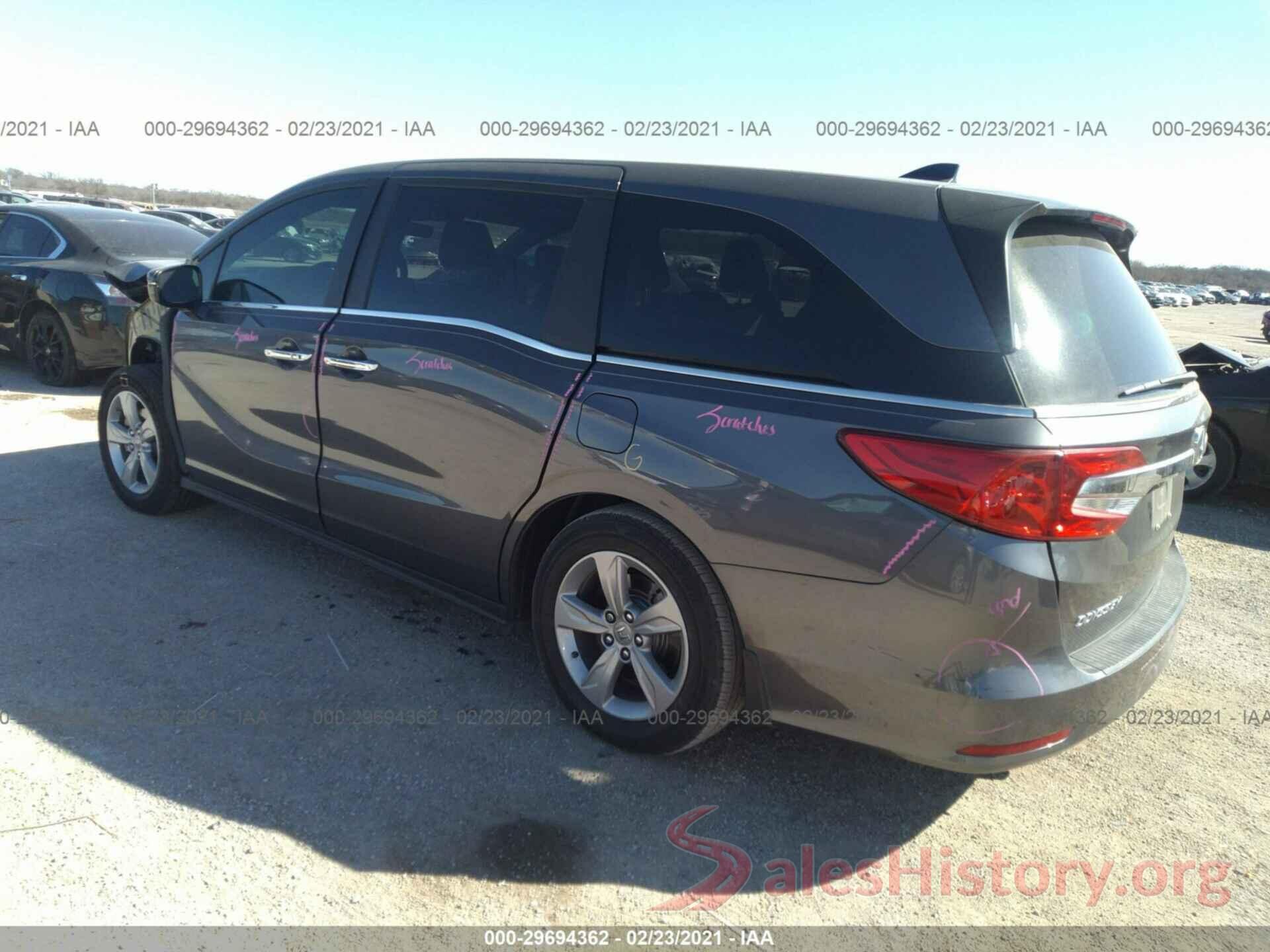 5FNRL6H72KB078352 2019 HONDA ODYSSEY