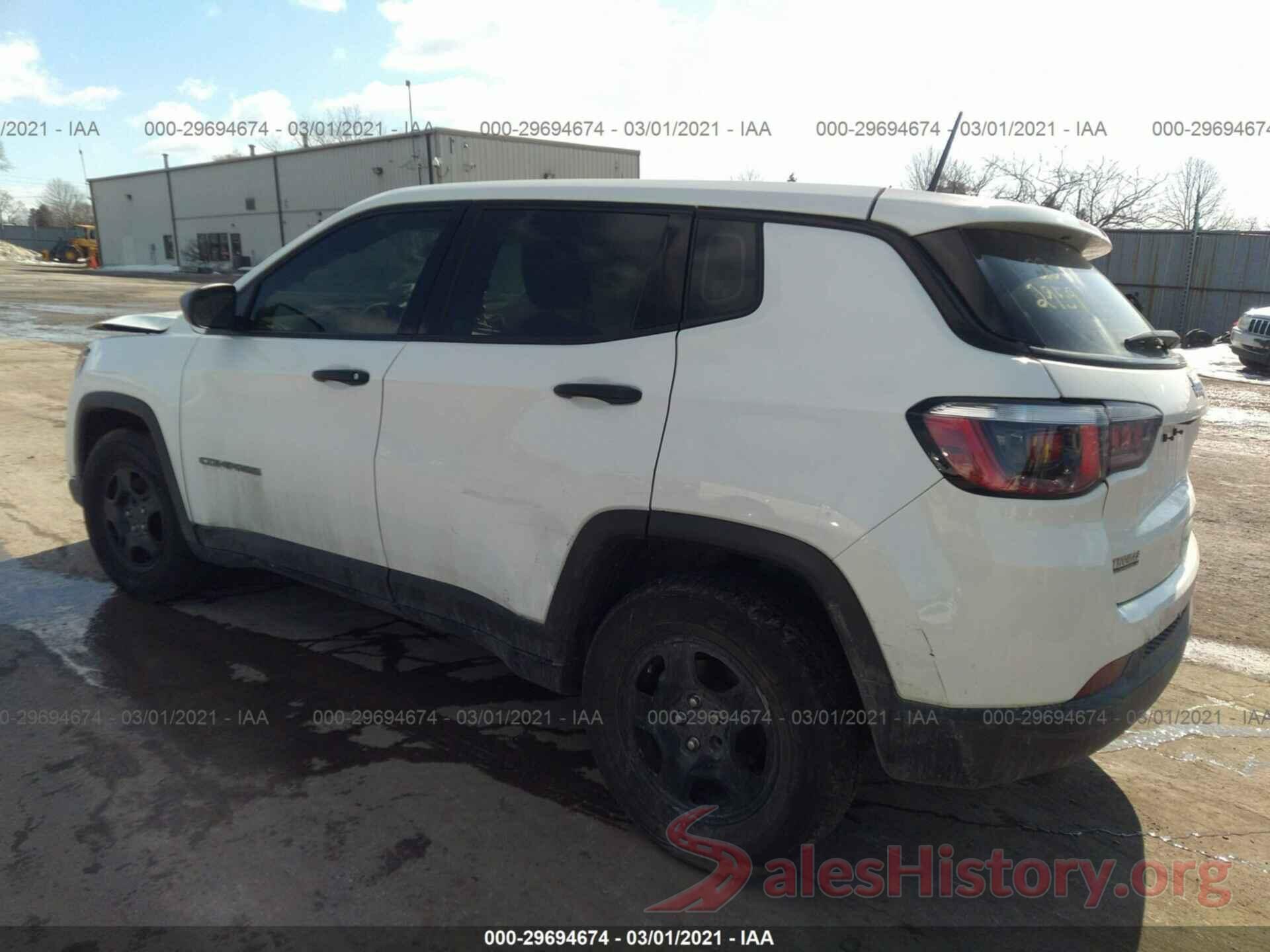 3C4NJCAB2JT420545 2018 JEEP COMPASS