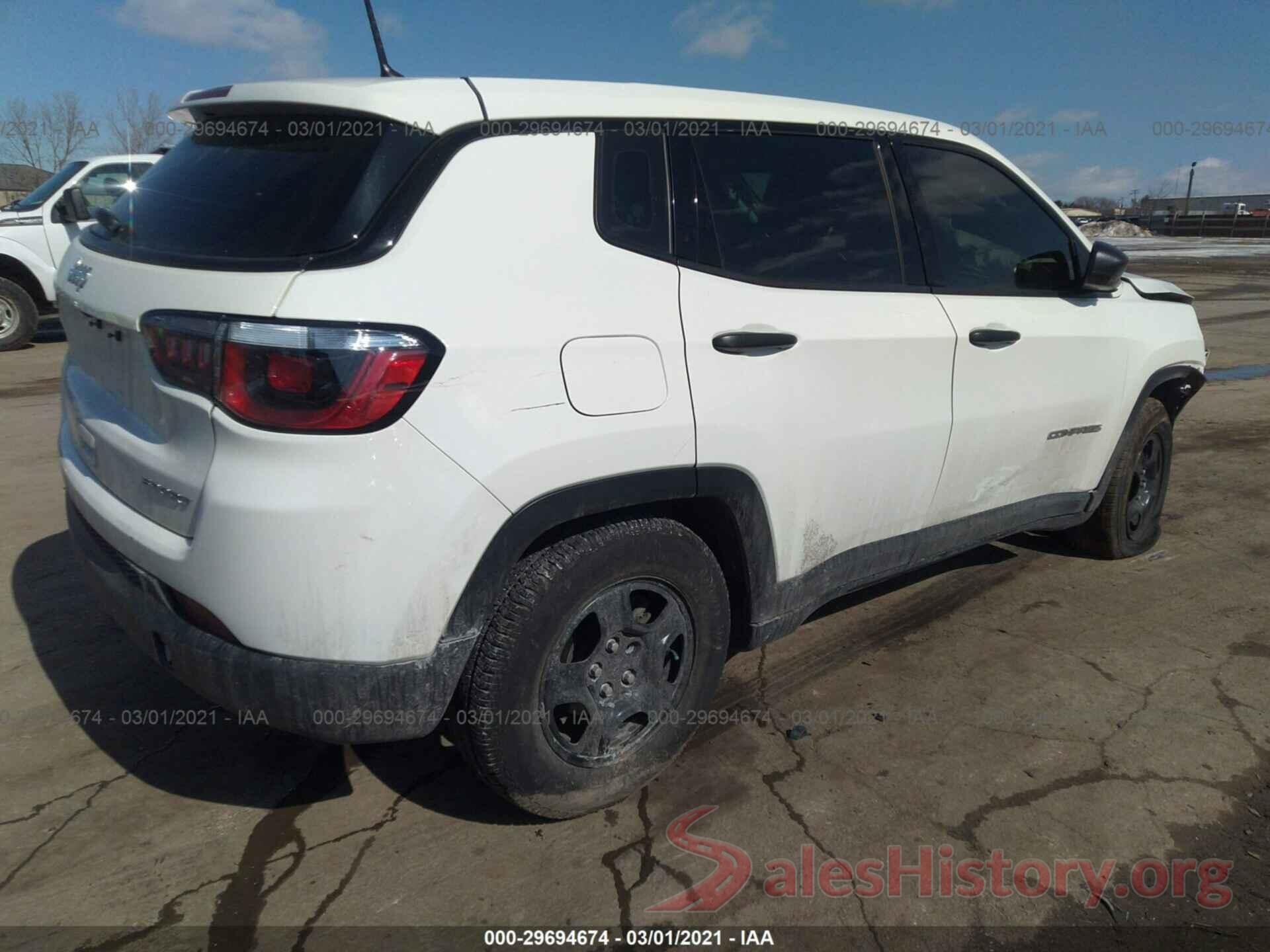 3C4NJCAB2JT420545 2018 JEEP COMPASS