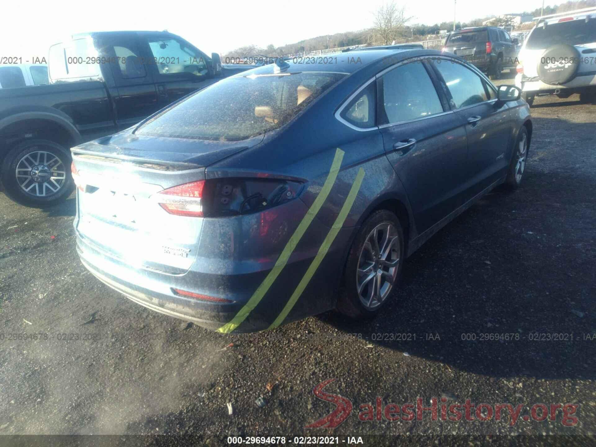 3FA6P0RU3KR163035 2019 FORD FUSION HYBRID