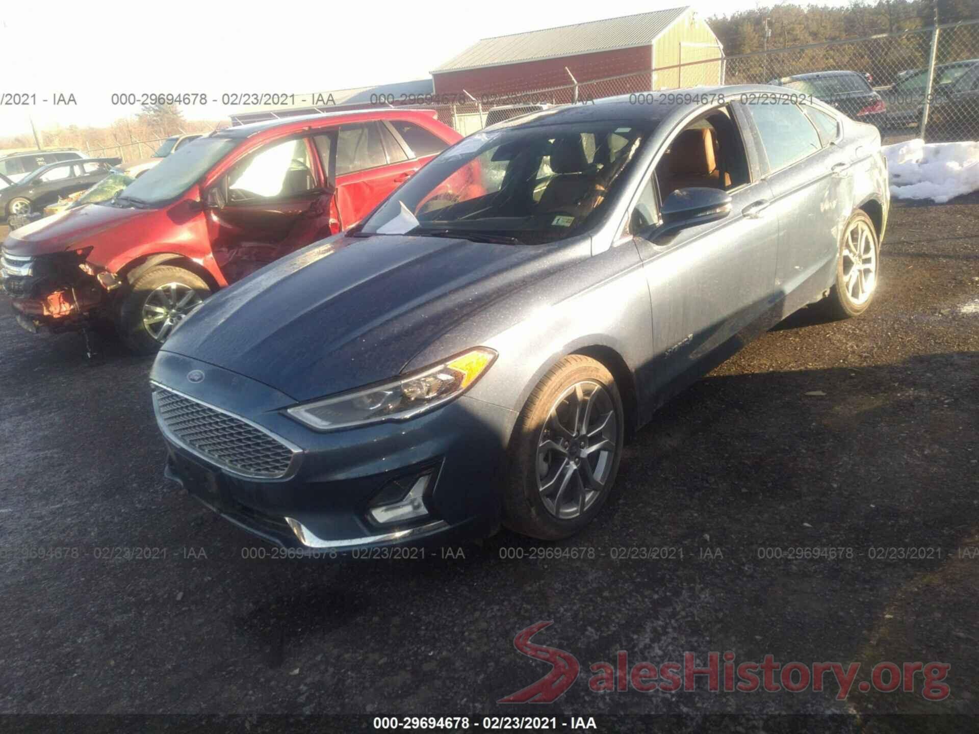 3FA6P0RU3KR163035 2019 FORD FUSION HYBRID