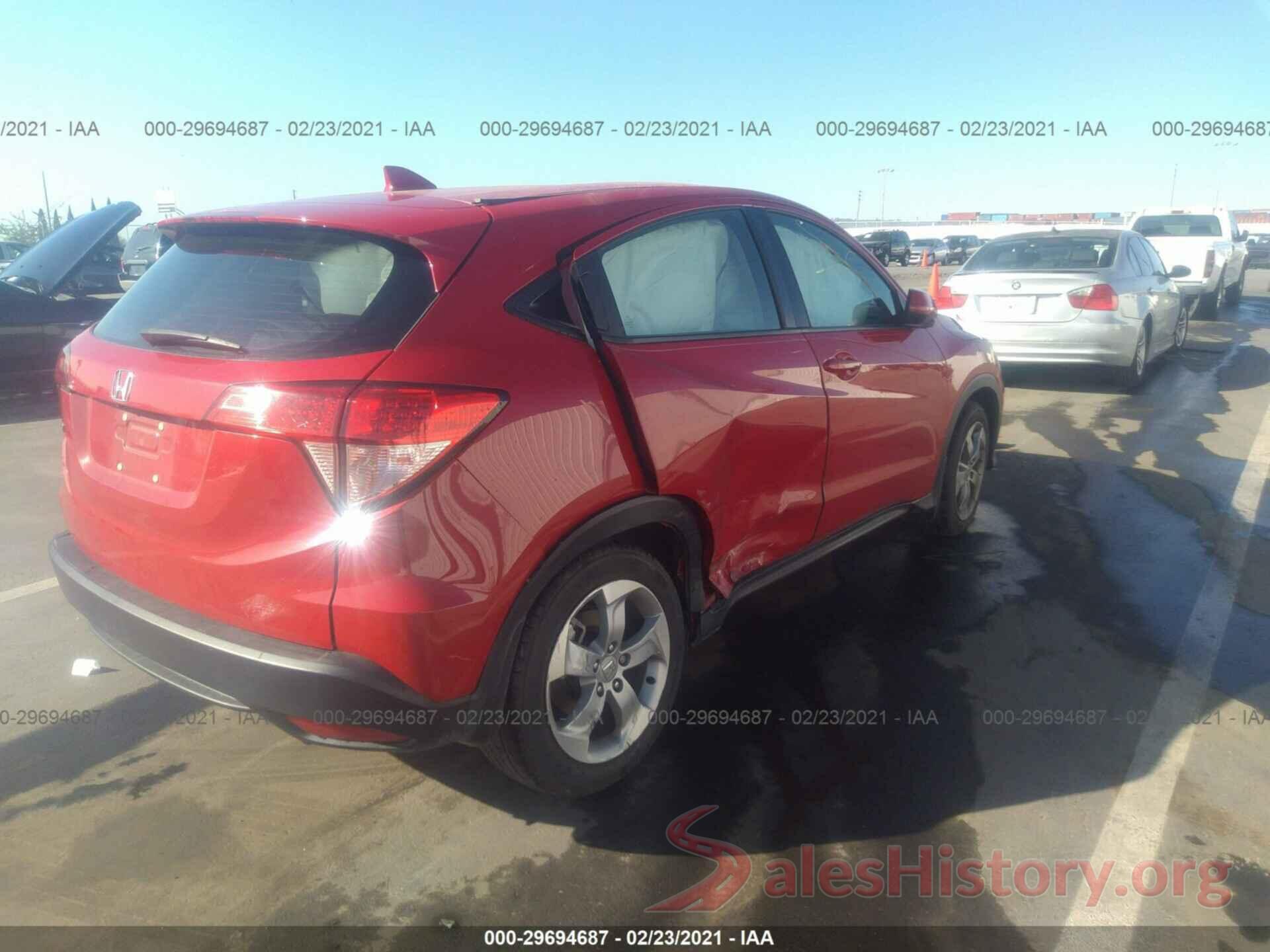 3CZRU5H30HG707835 2017 HONDA HR-V