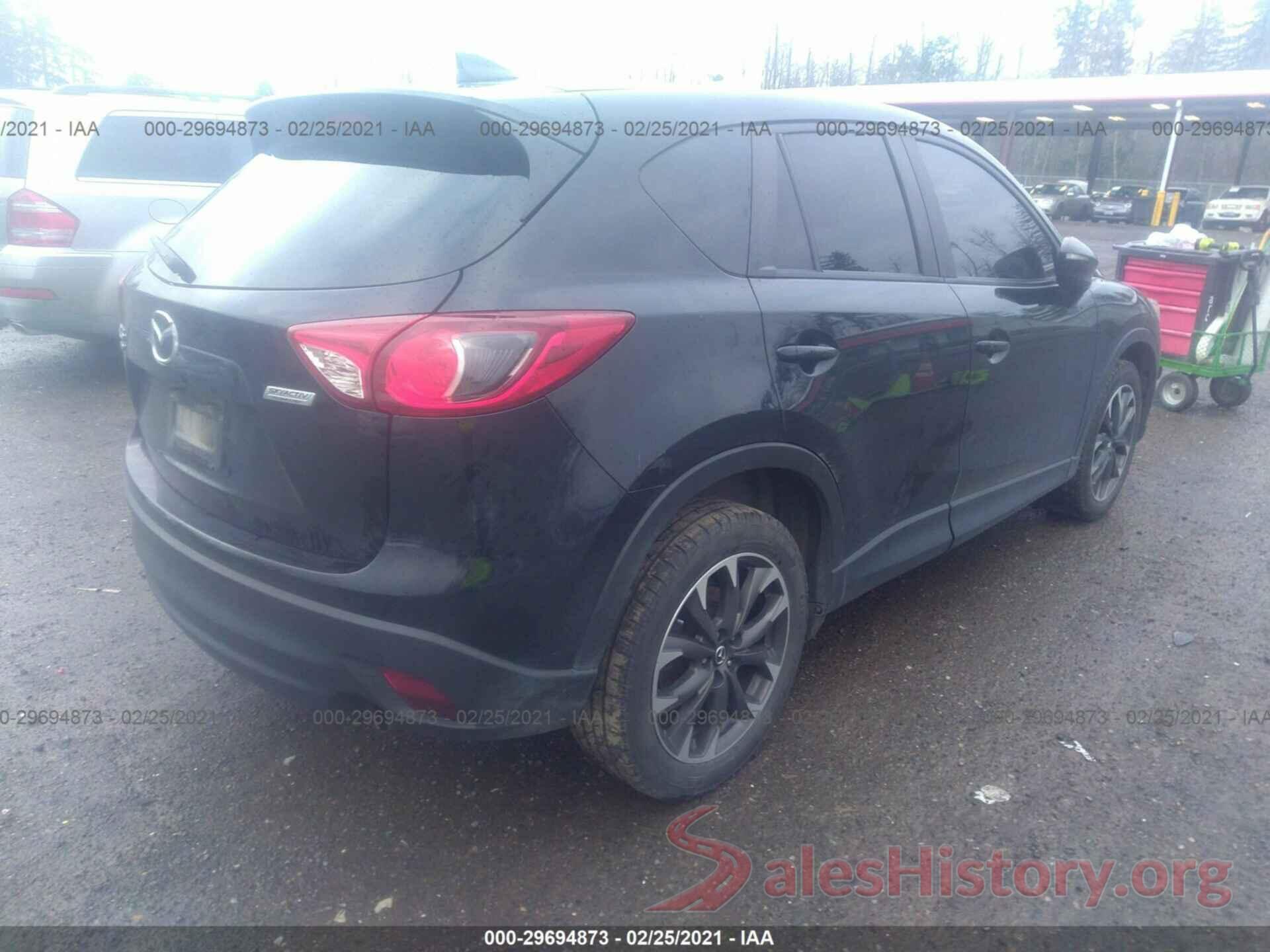 JM3KE4DYXG0674885 2016 MAZDA CX-5