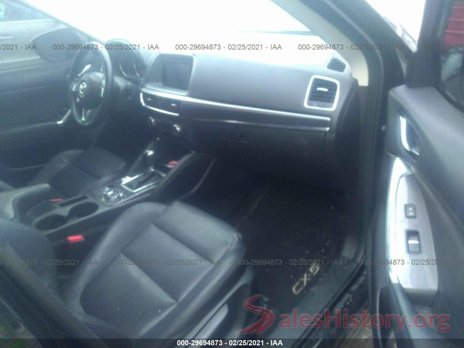 JM3KE4DYXG0674885 2016 MAZDA CX-5