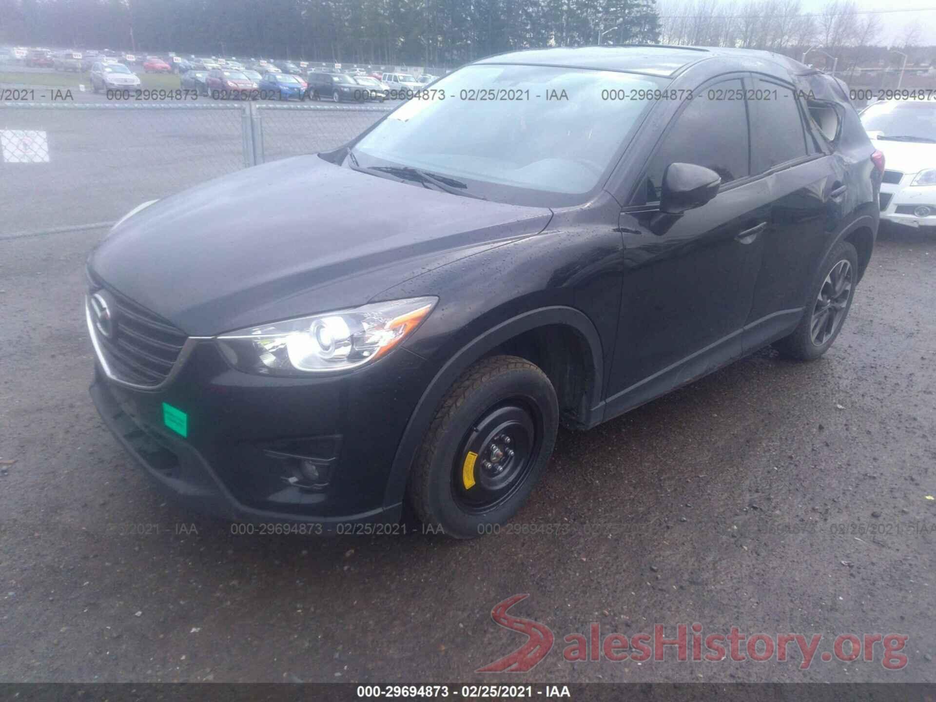 JM3KE4DYXG0674885 2016 MAZDA CX-5