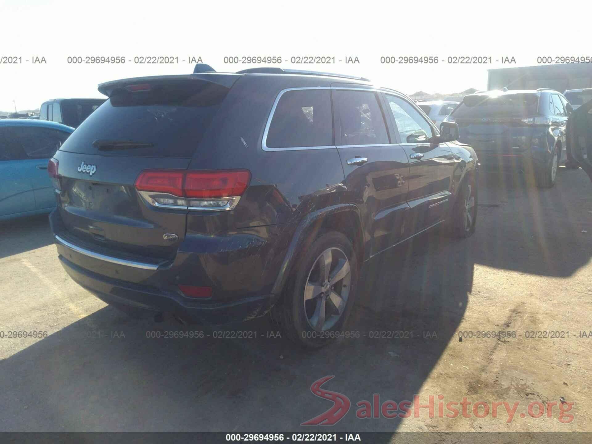 1C4RJECG0GC321104 2016 JEEP GRAND CHEROKEE