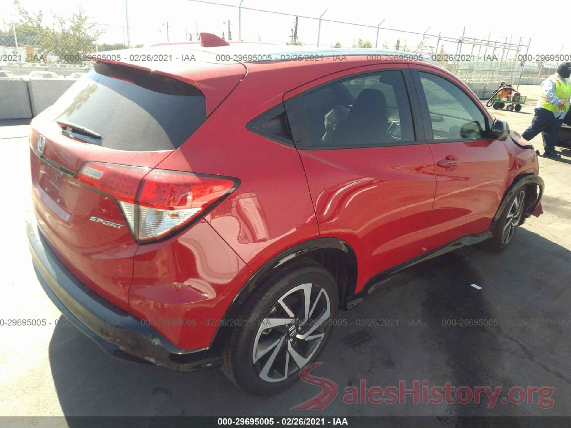 3CZRU5H15KG703995 2019 HONDA HR-V