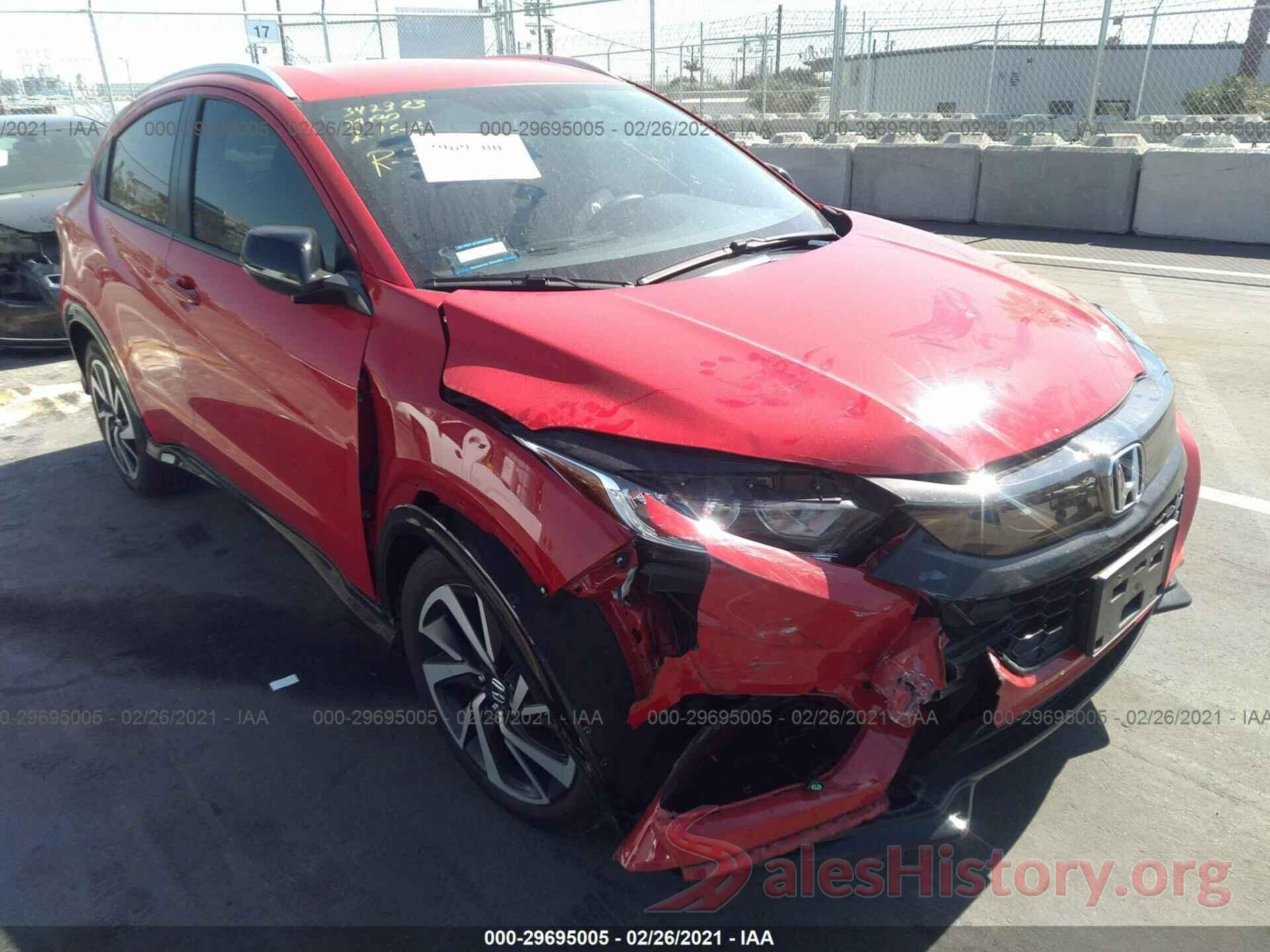 3CZRU5H15KG703995 2019 HONDA HR-V