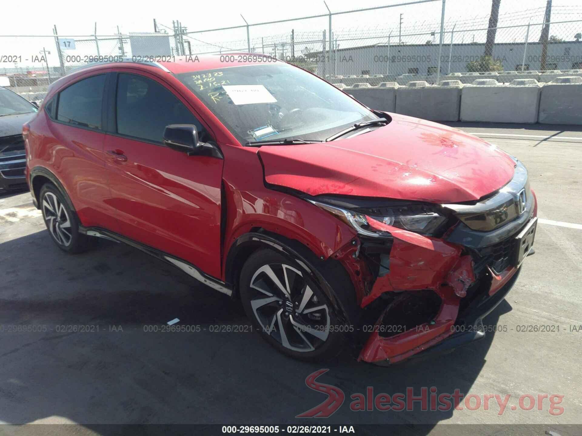 3CZRU5H15KG703995 2019 HONDA HR-V