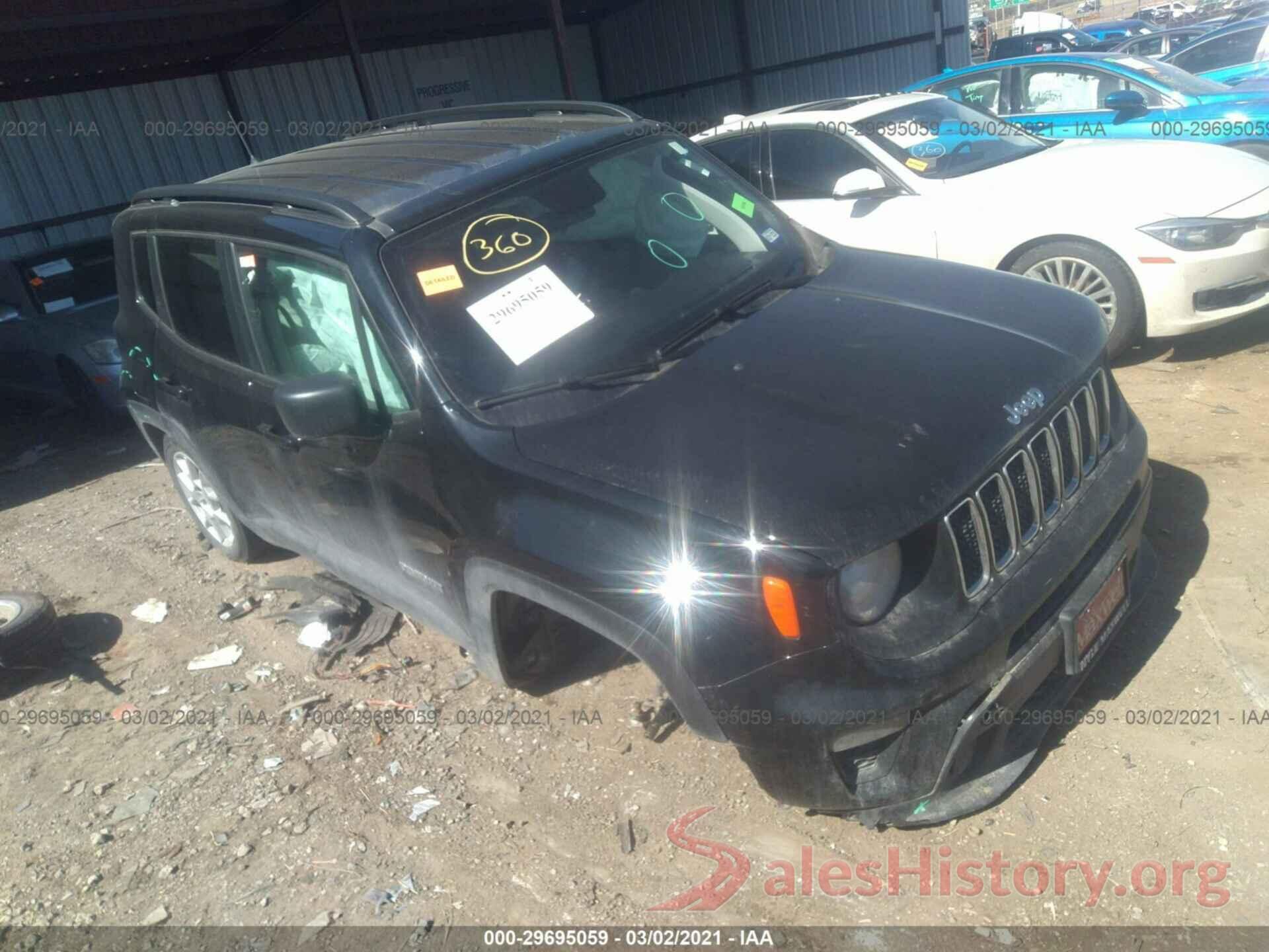 ZACNJAAB7KPK66246 2019 JEEP RENEGADE