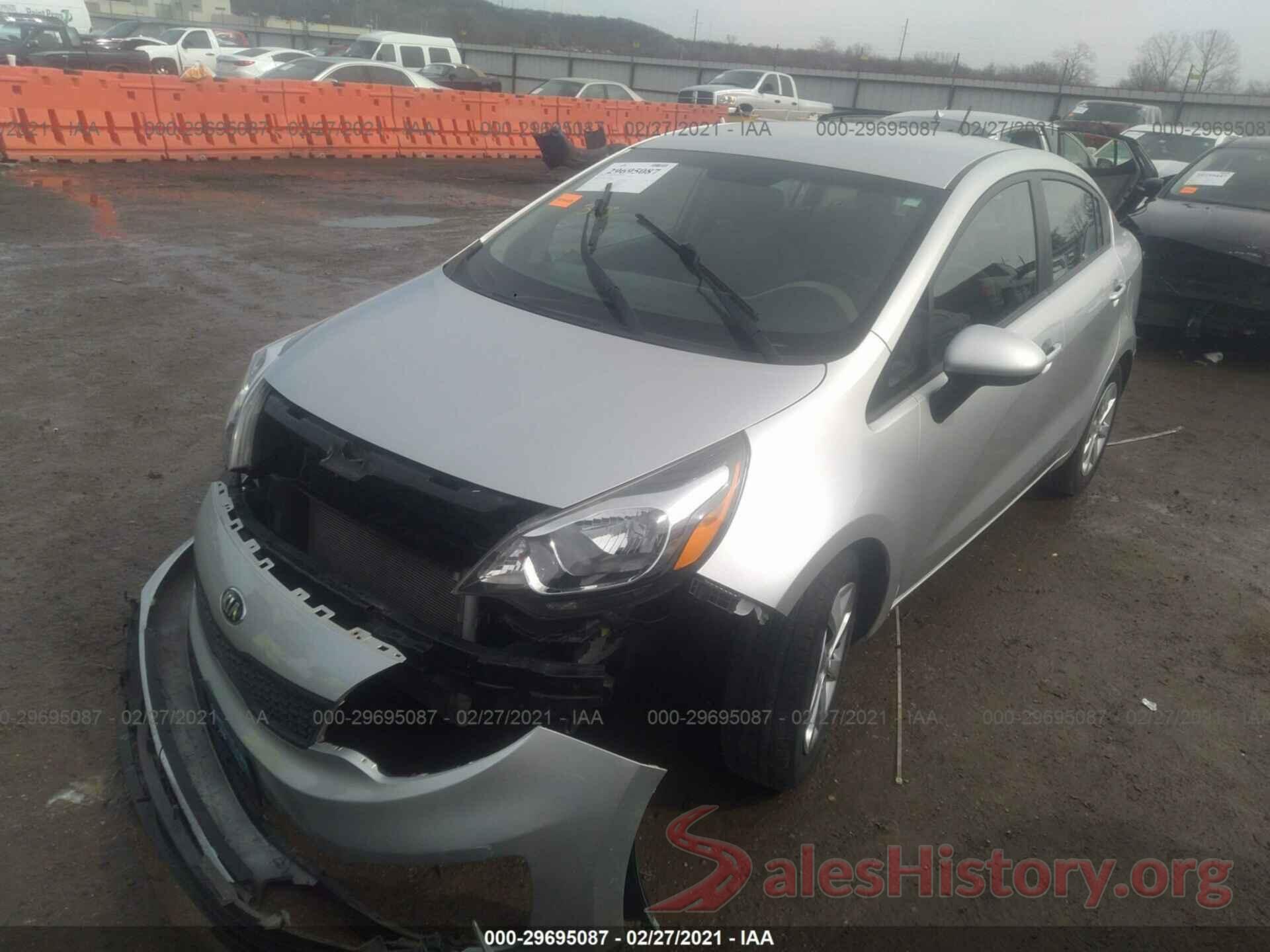 KNADM4A36H6061073 2017 KIA RIO