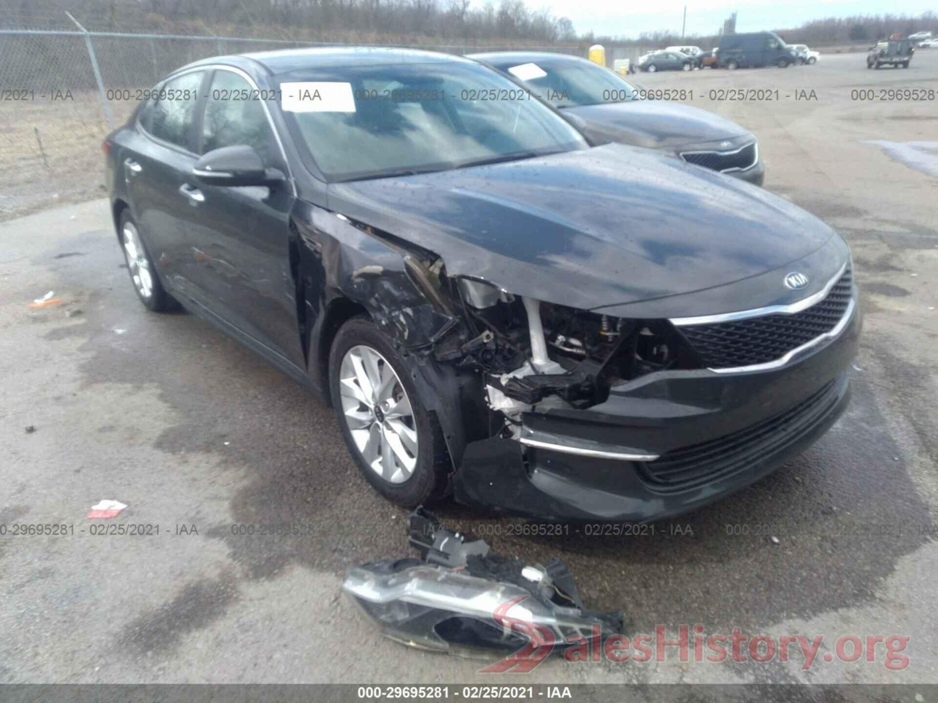 5XXGT4L39GG002549 2016 KIA OPTIMA