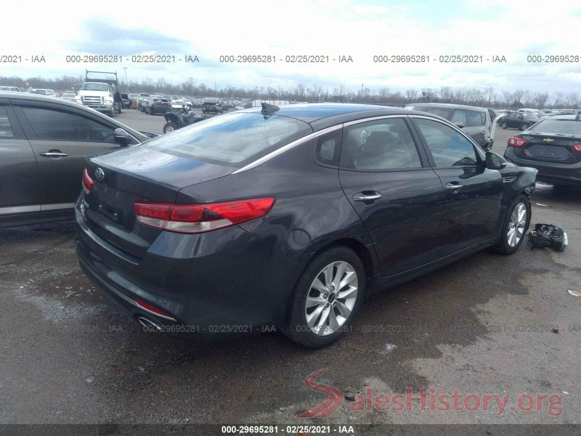 5XXGT4L39GG002549 2016 KIA OPTIMA