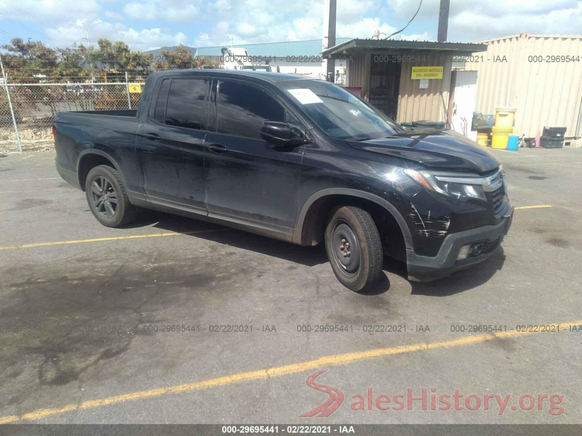 5FPYK2F16KB002419 2019 HONDA RIDGELINE