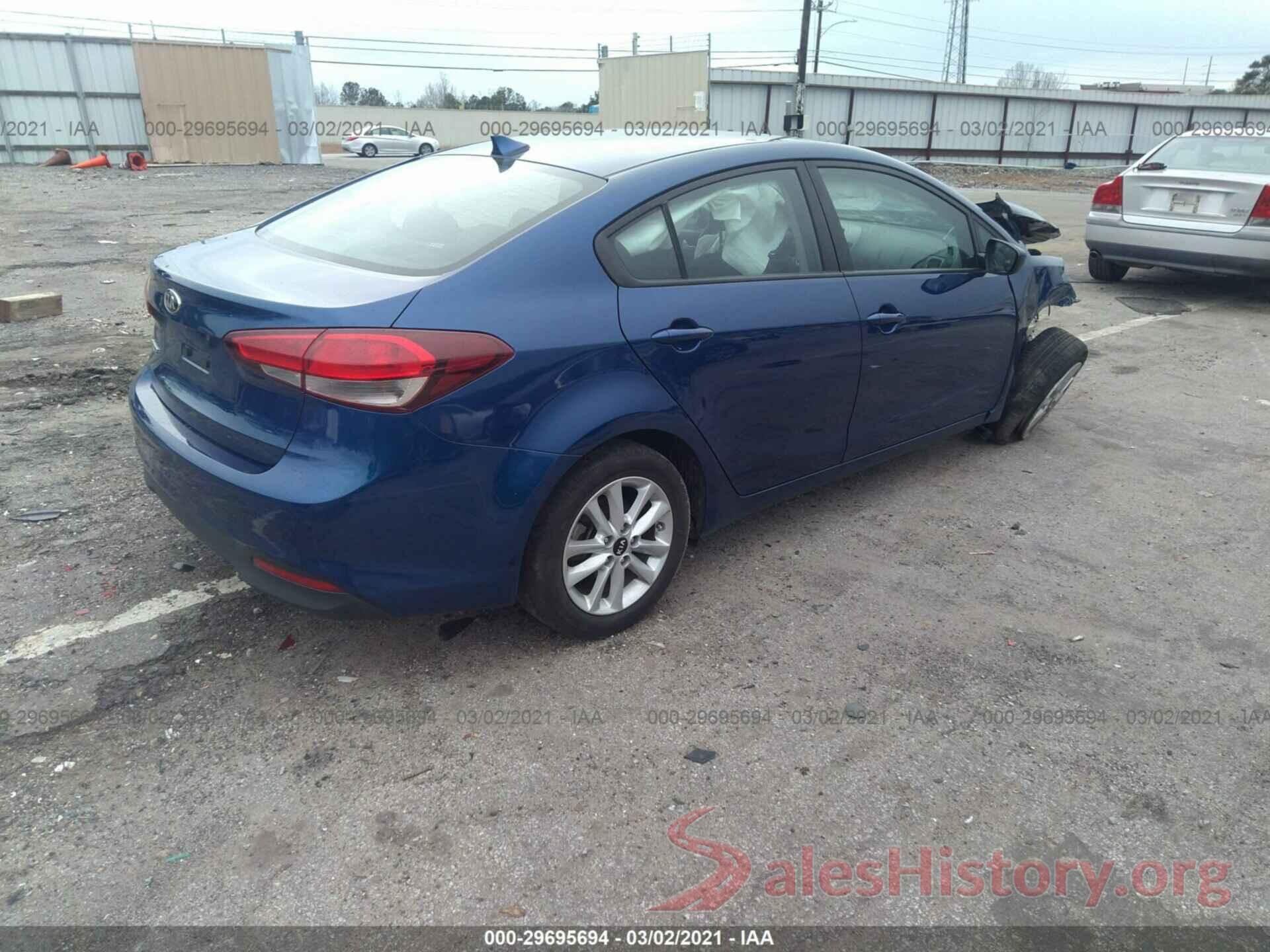 3KPFL4A71HE149363 2017 KIA FORTE