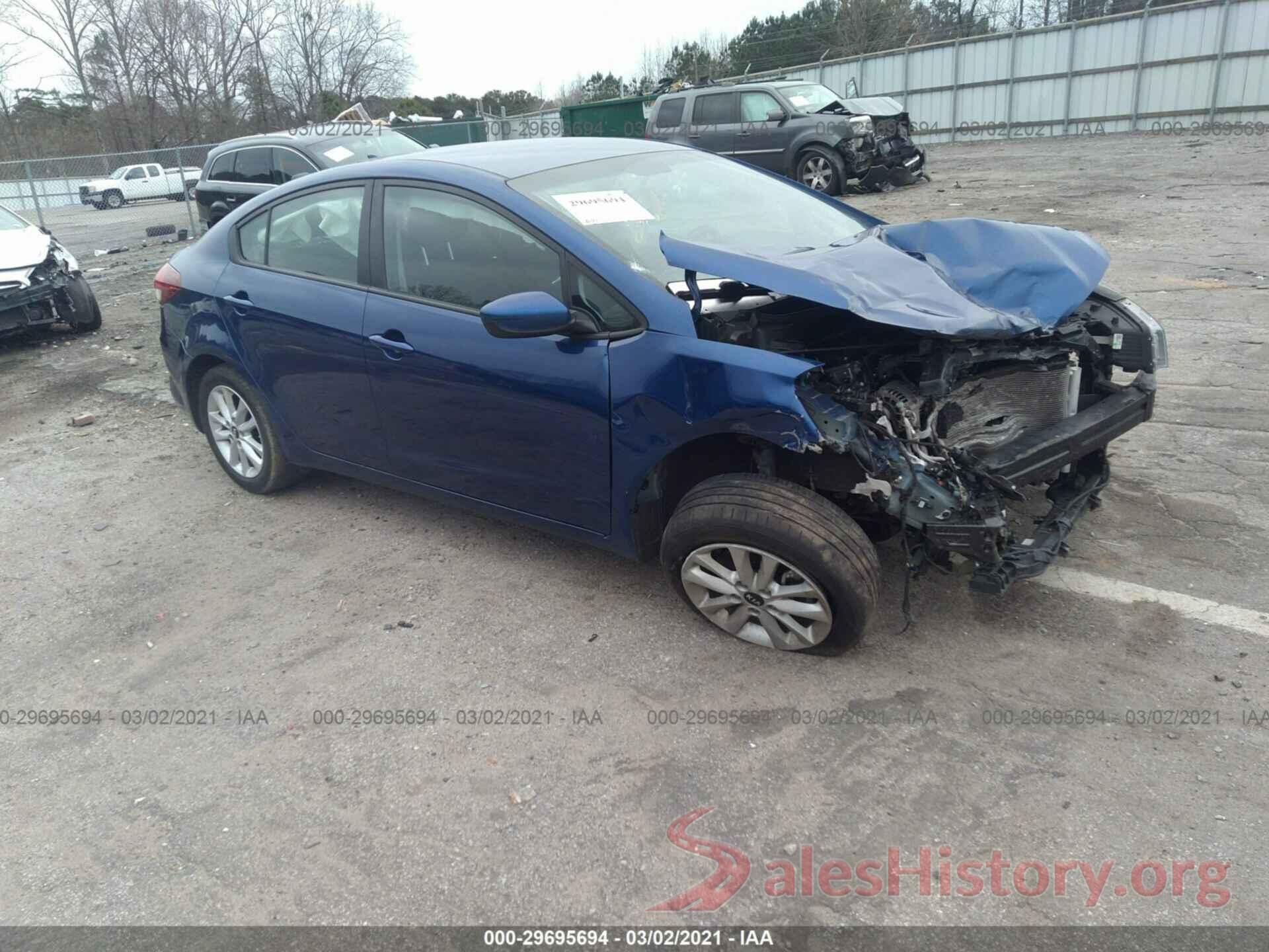 3KPFL4A71HE149363 2017 KIA FORTE