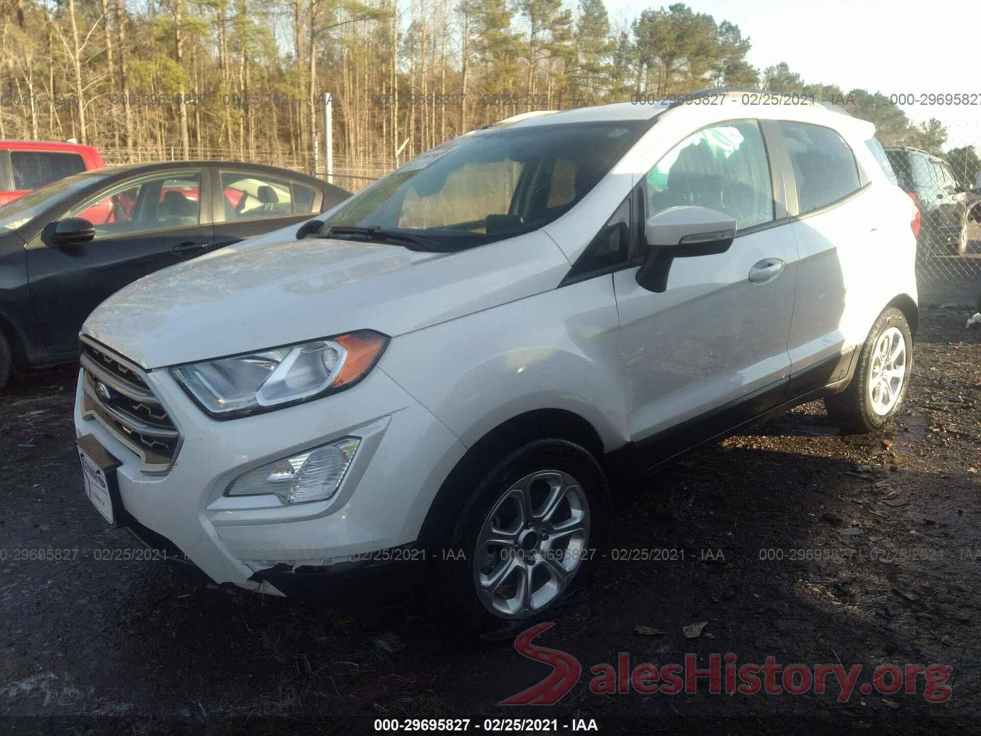 MAJ3S2GE9KC266239 2019 FORD ECOSPORT